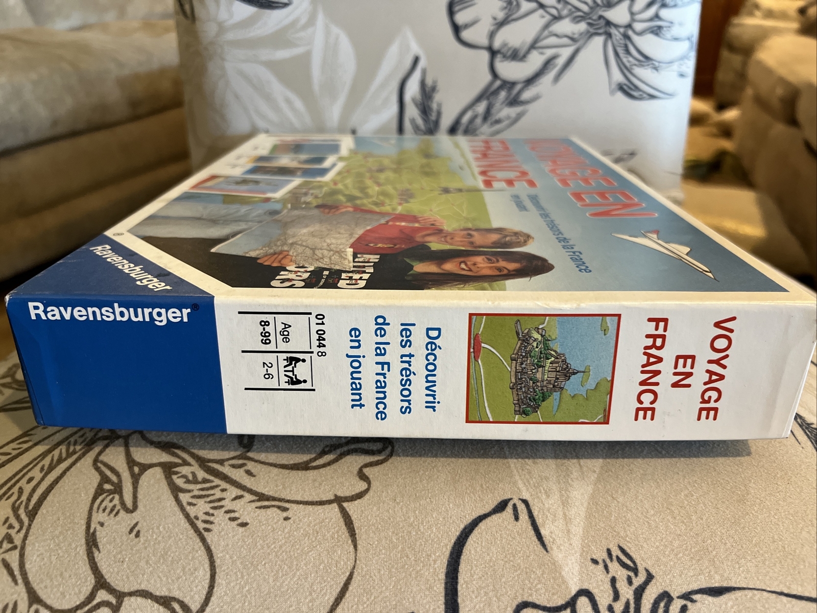 Voyage en France board game USED complete Ravensburger
