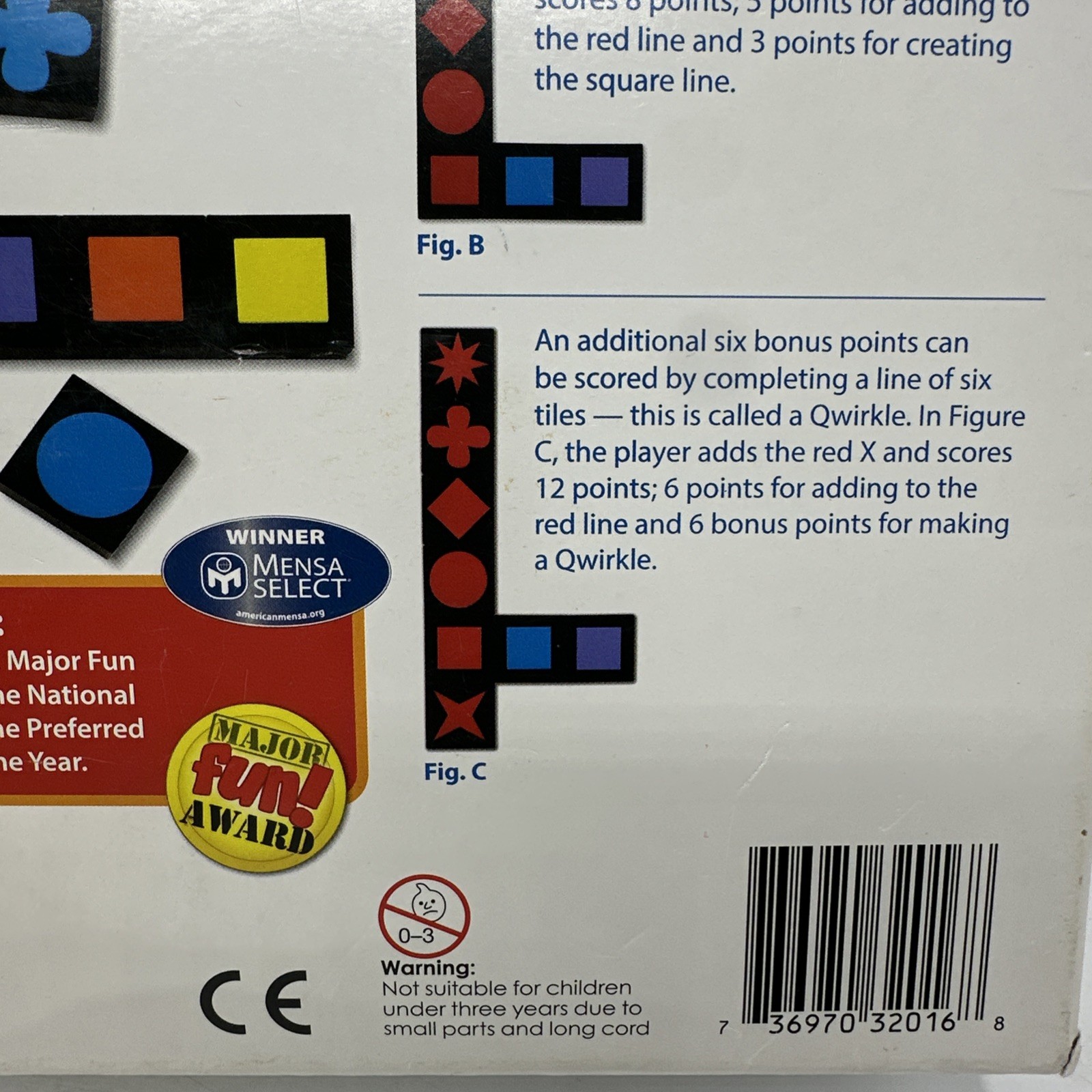 QWIRKLE – Mix, Match, Score and Wiin! 2-4 players, ages 6 and up. Complete 2010
