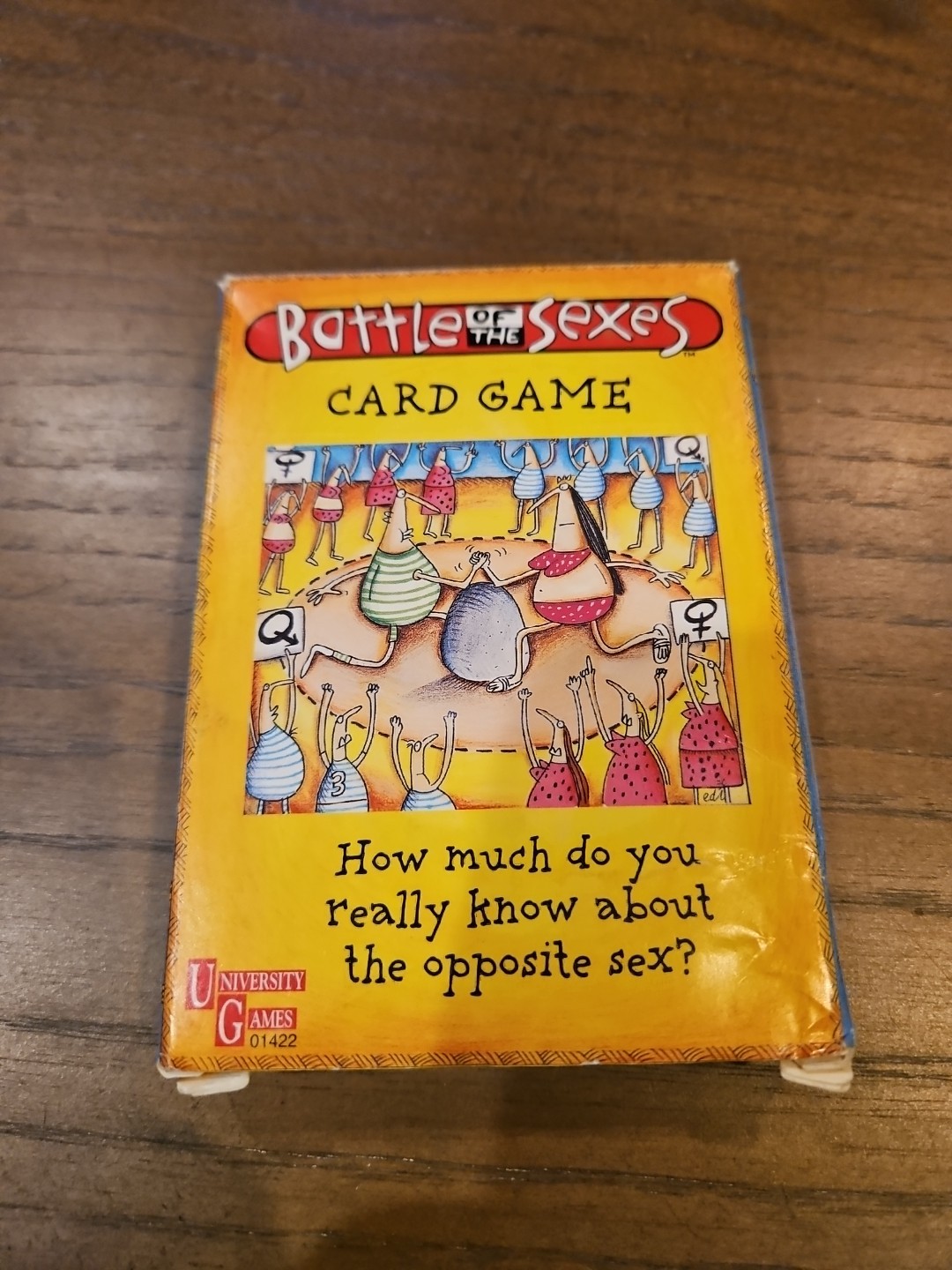 Battle Of The Sexes Card Game Ages 12 & Up 2+ Players Missing 2 Cards