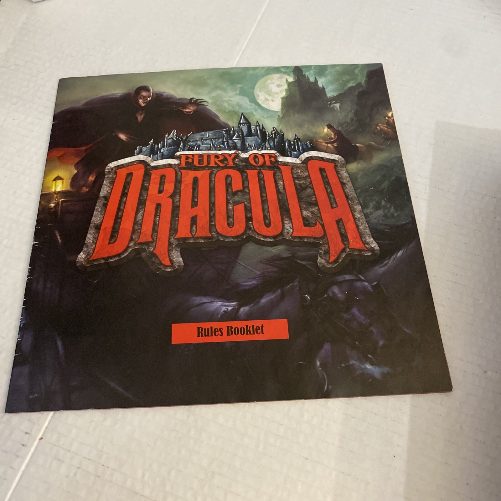 Fury of Dracula Board Game Gothic Horror 2-5 Players Fantasy Flight