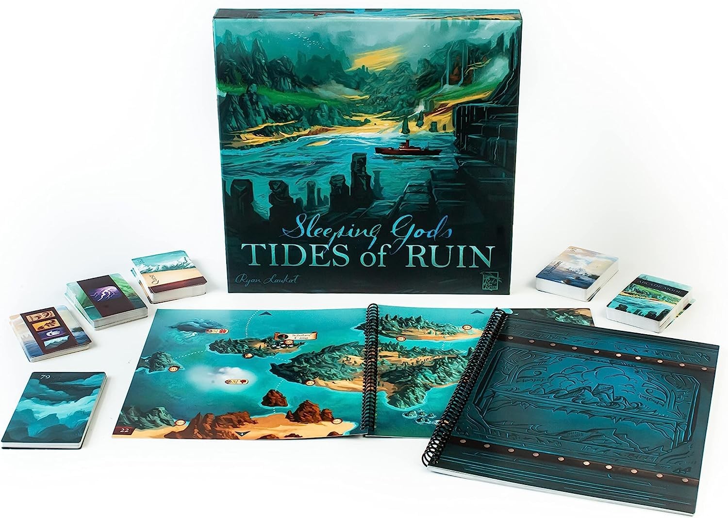 Sleeping Gods Tides of Ruin Expansion Board Game for 1 to 4 Players Ages 13+