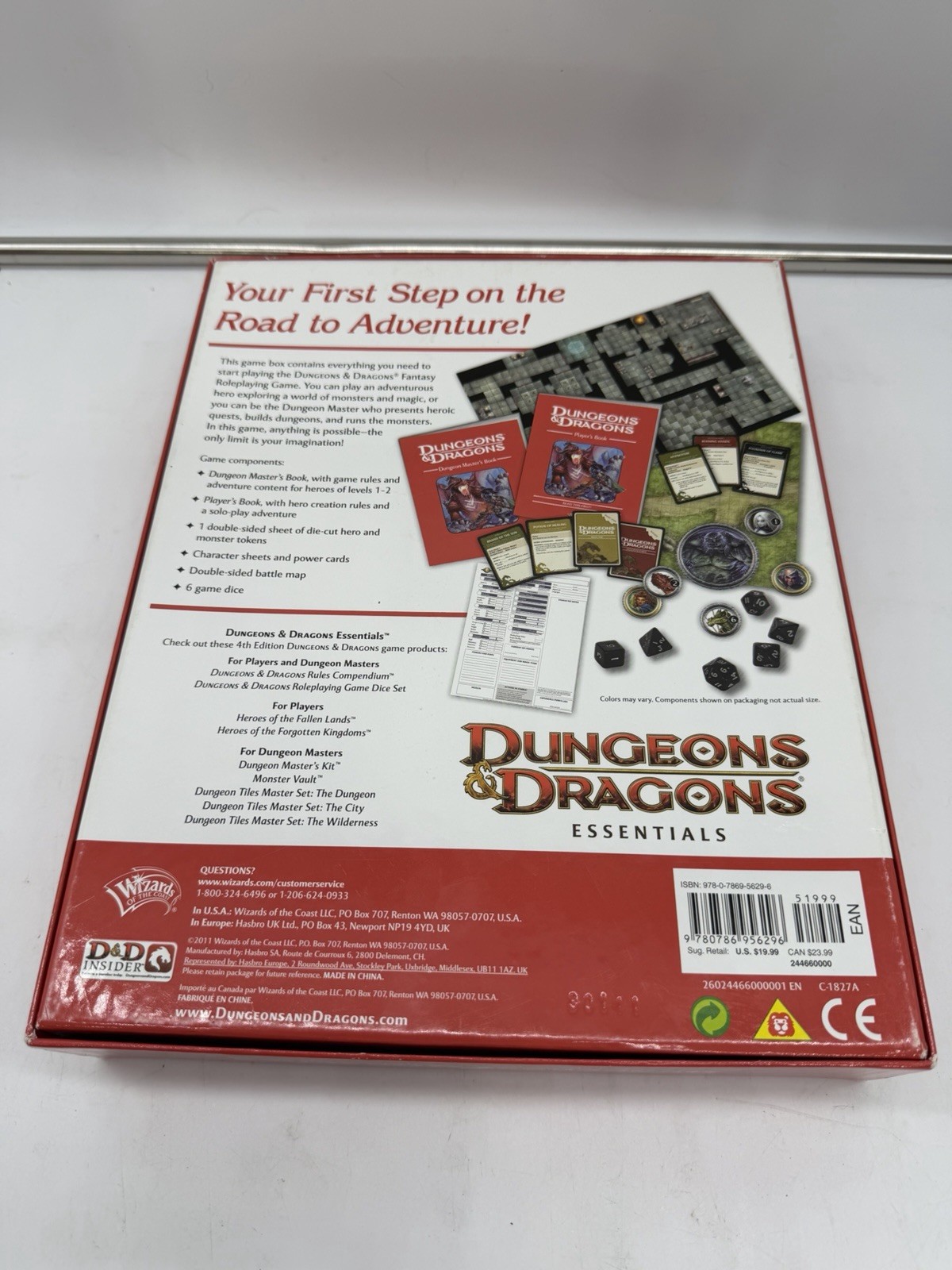 Dungeons & Dragons 2011 Starter Set Complete D&D Red Box!