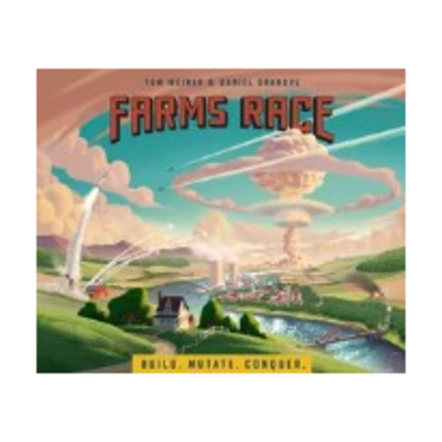 Medium Brow Board Games Farms Race Box SW (New)