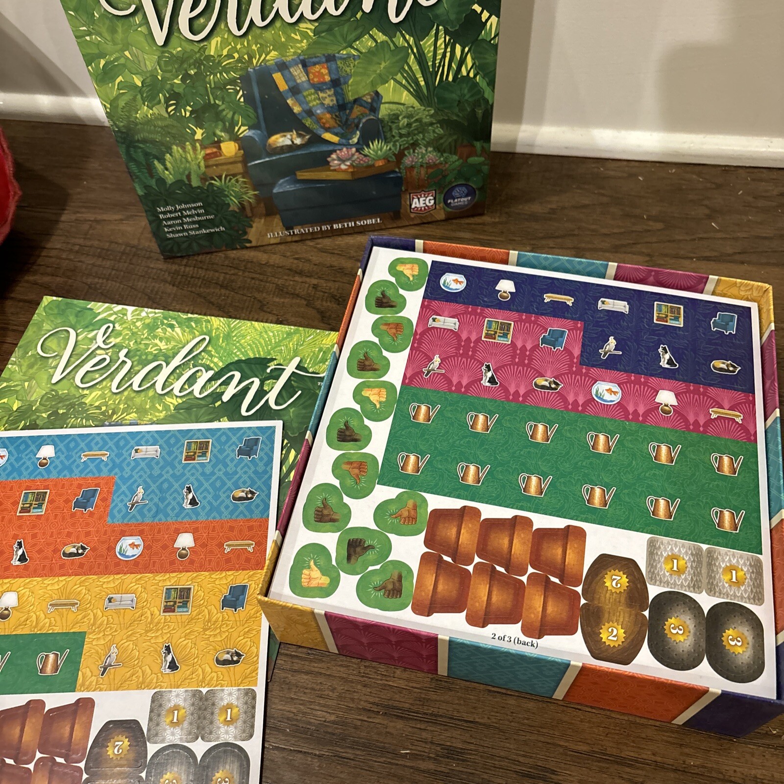 AEG Boardgame Verdant Box SW – Missing Large Verdant Tokens