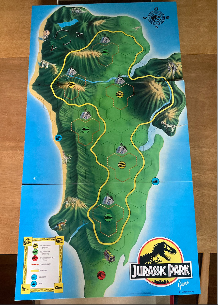Jurassic Park Board Game (1992)