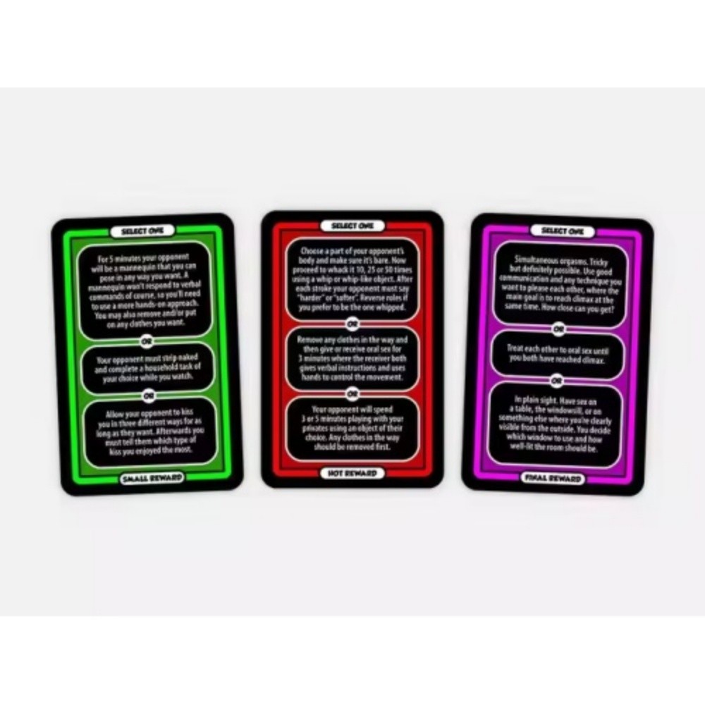 Bedroom Battle Game | Award Winning Sex Card Game command for all Adult Couples