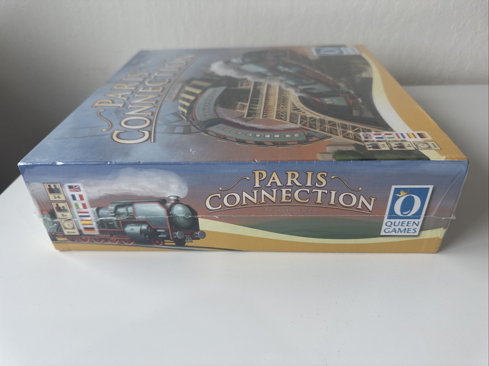 NEW SEALED PARIS CONNECTION BOARD GAME 3-6 Players 30 Minutes Queen Games