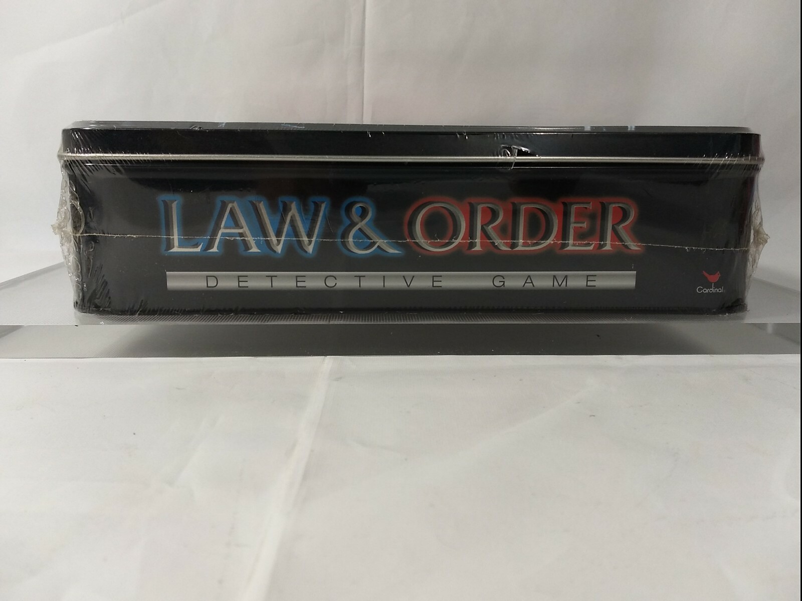 Law And Order Detective Board Game New Sealed Metal Tin Box