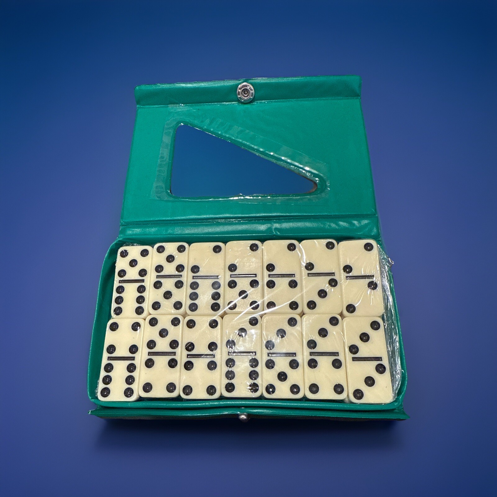 Dominoes Double Six *Set of 28* (Black Case)