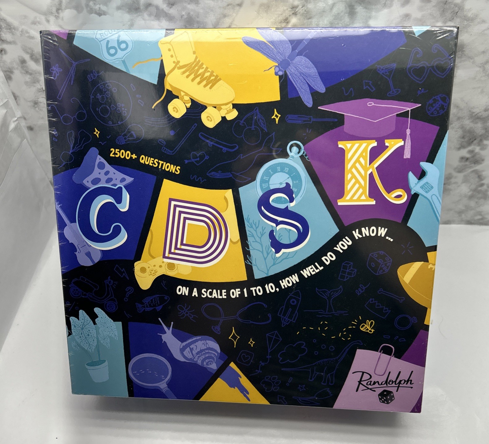 Randolph CDSK | Fun Trivia Party Game for Teens and Adults |Great for Game Night