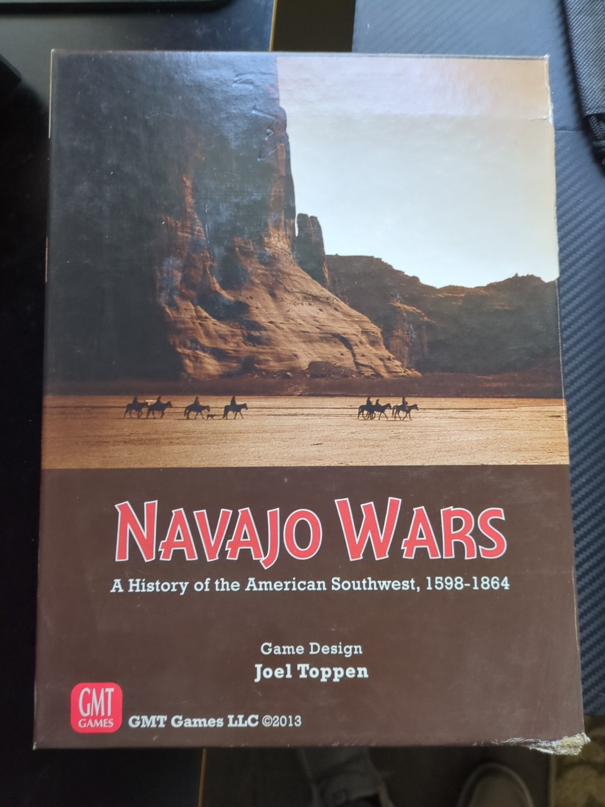 Navajo Wars Board Game GMT Games 2013. used. complete. box dmg