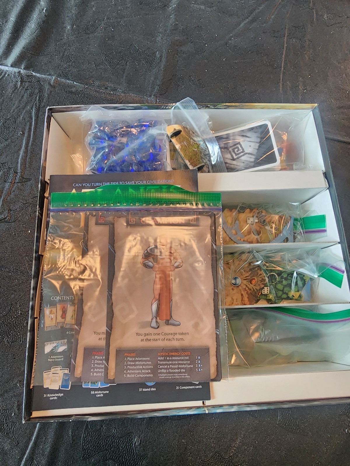 Atlantis Rising Board Game Z-Man Games EXCELLENT CONDITION FREE SHIPPING