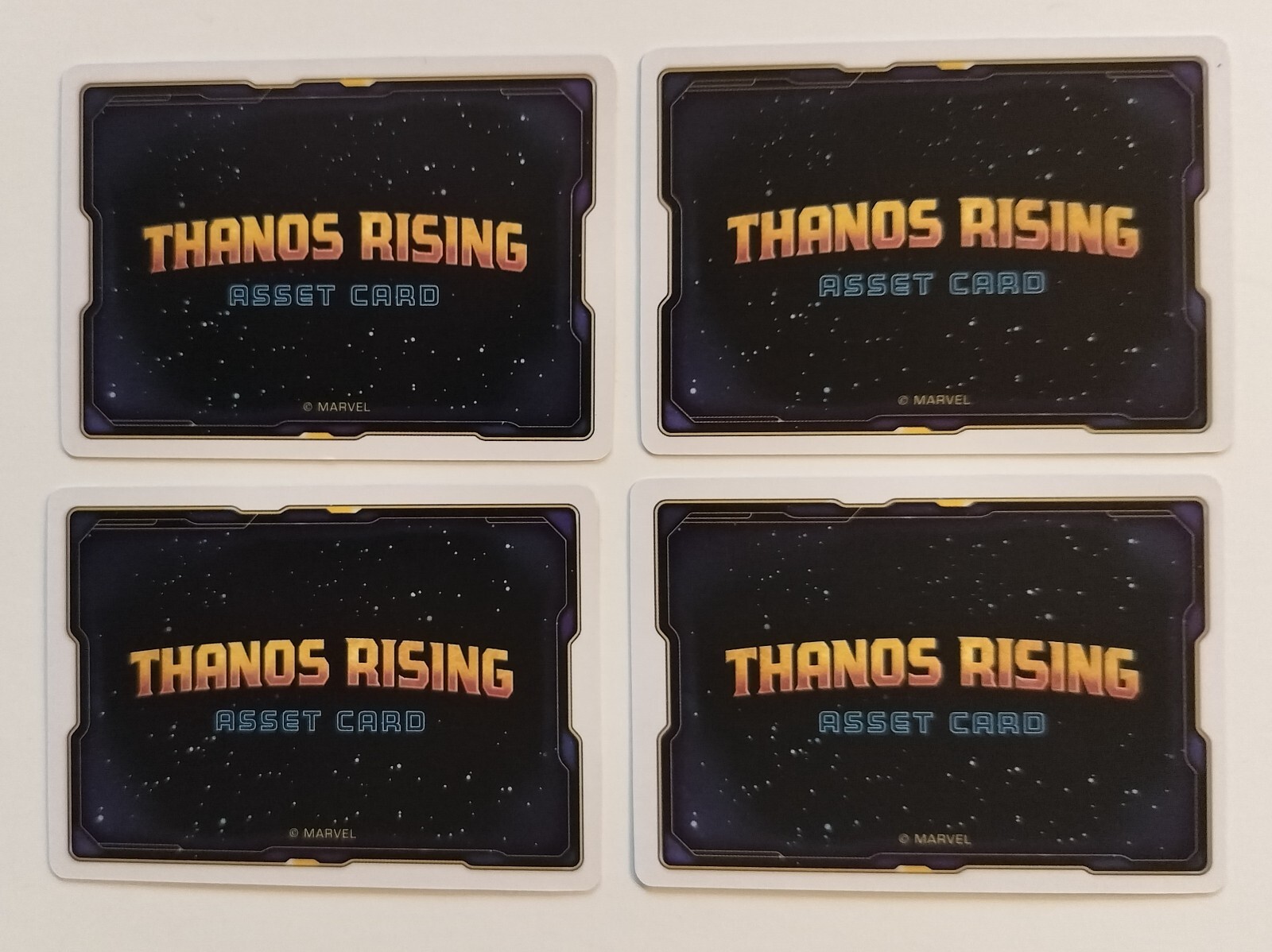 Thanos Rising Avengers Infinity War Promo Card Set Wave 1 Board Game USAOpoly