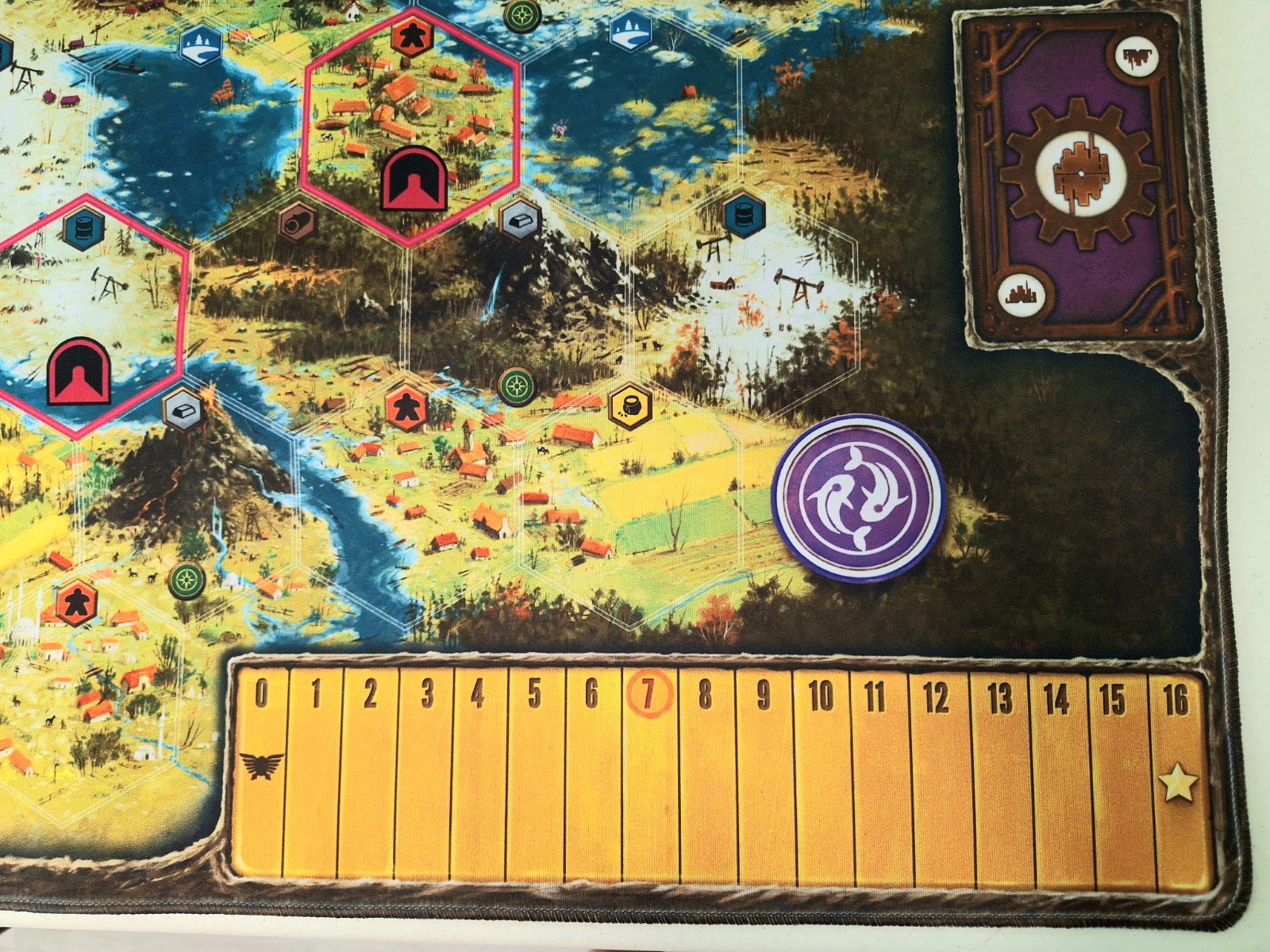 Official Scythe Neoprene Playmat 36″ x 28″ Board Game Mat – Stonemaier Games…