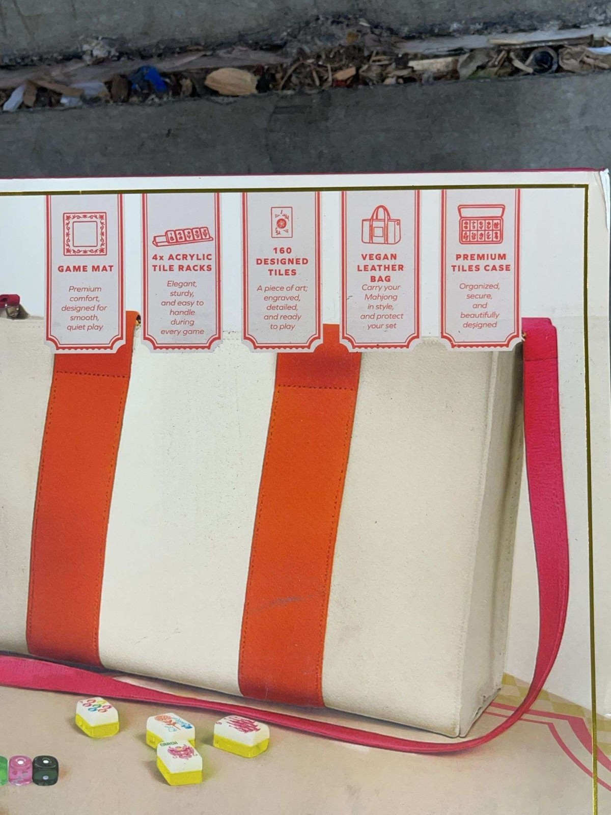 Maison Lude Deluxe Acrylic Mahjong Starter Set (Cirquejong Edition)