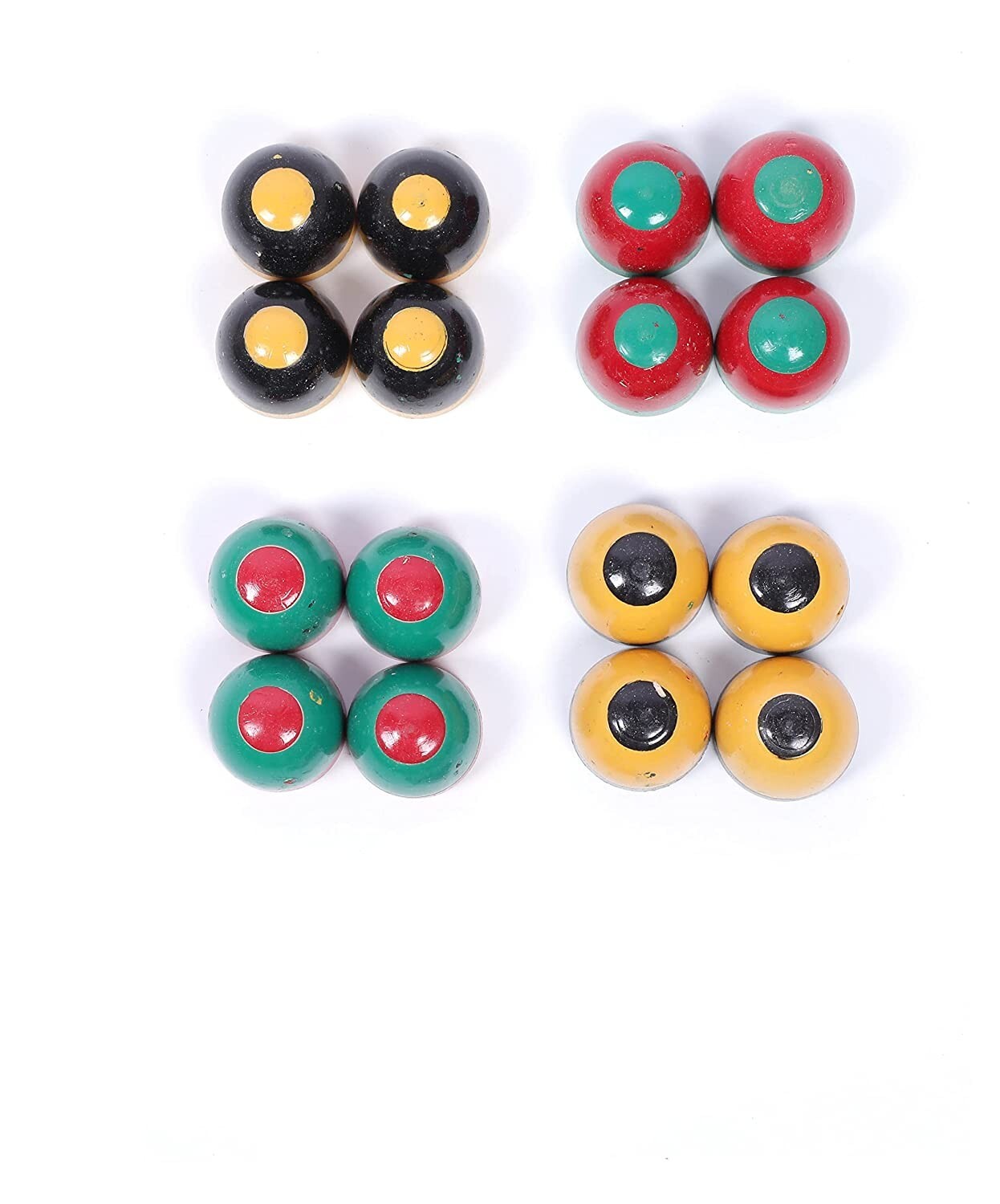 Handmade Chopat Red Pachisi Indian Ludo Chausar Game for 12 months and up