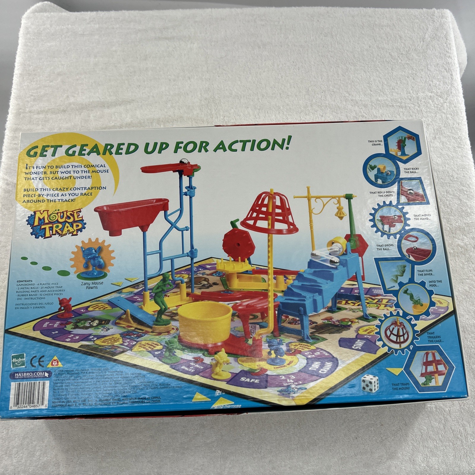 Rare 2005 Mouse Trap Game by Milton Bradley Complete in Great Condition