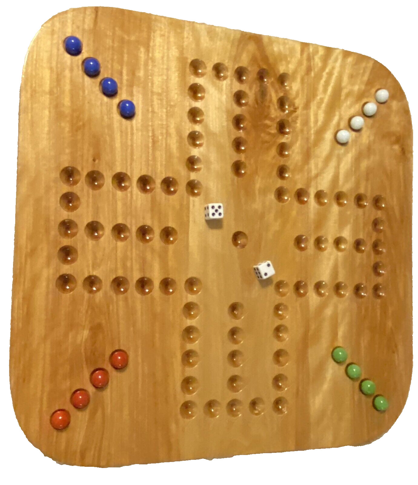 Aggravation Board , Natural CHERRY (NC-4), Four Player