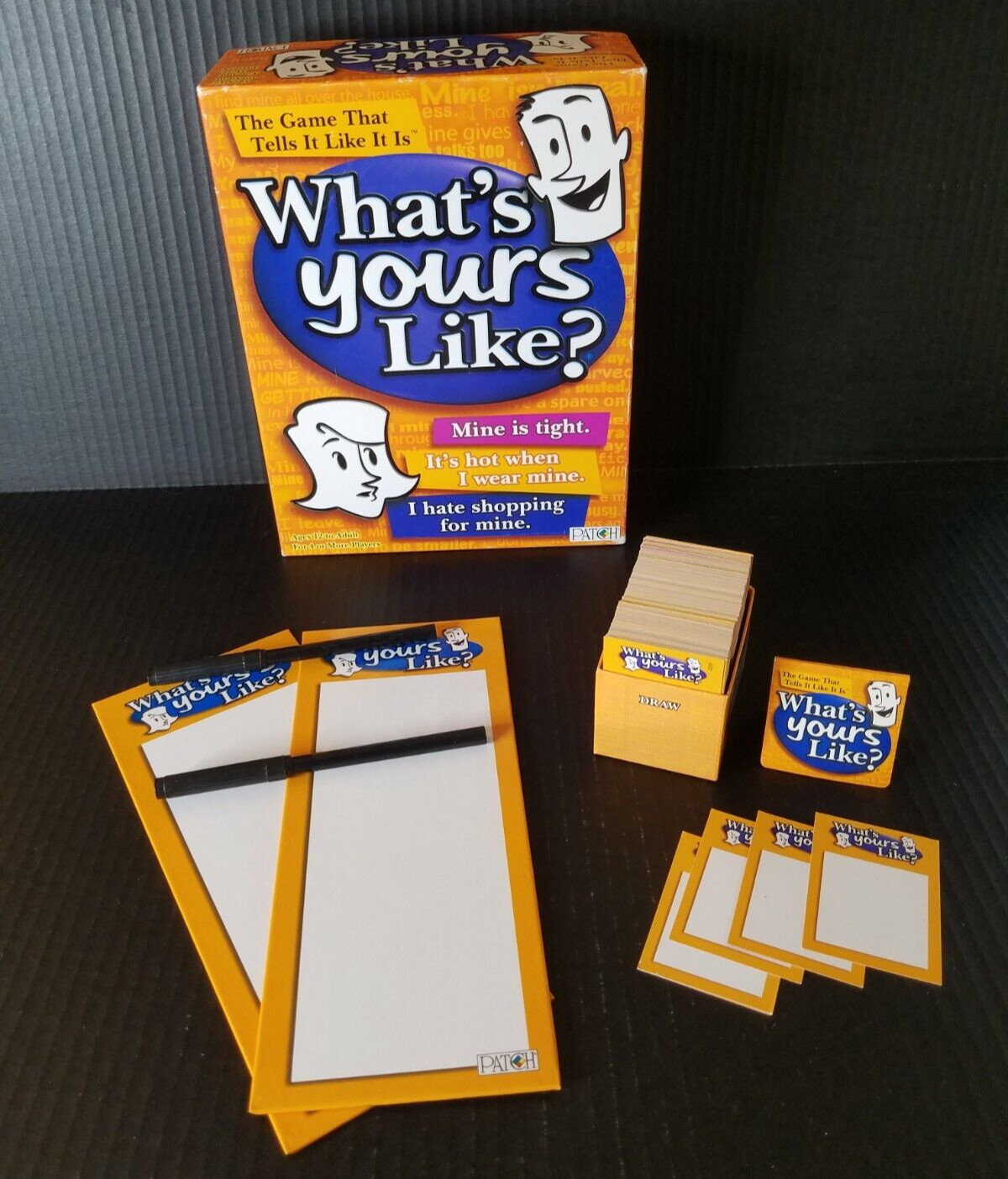Patch Products What’s Yours Like? Board Game The Game That Tells It Like It Is