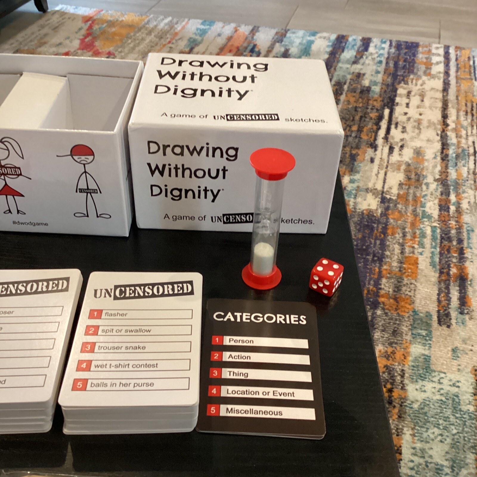 Drawing Without Dignity: a Game of Uncensored Sketches New