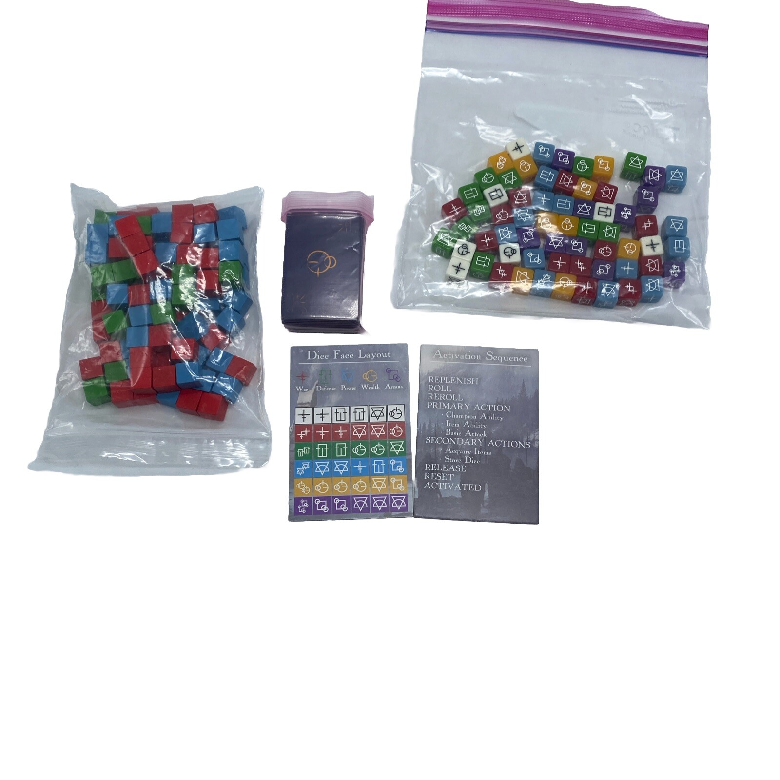 2017 GLYPH Kazoodoo Games Board Game Justin Potter 2-6 Players Complete