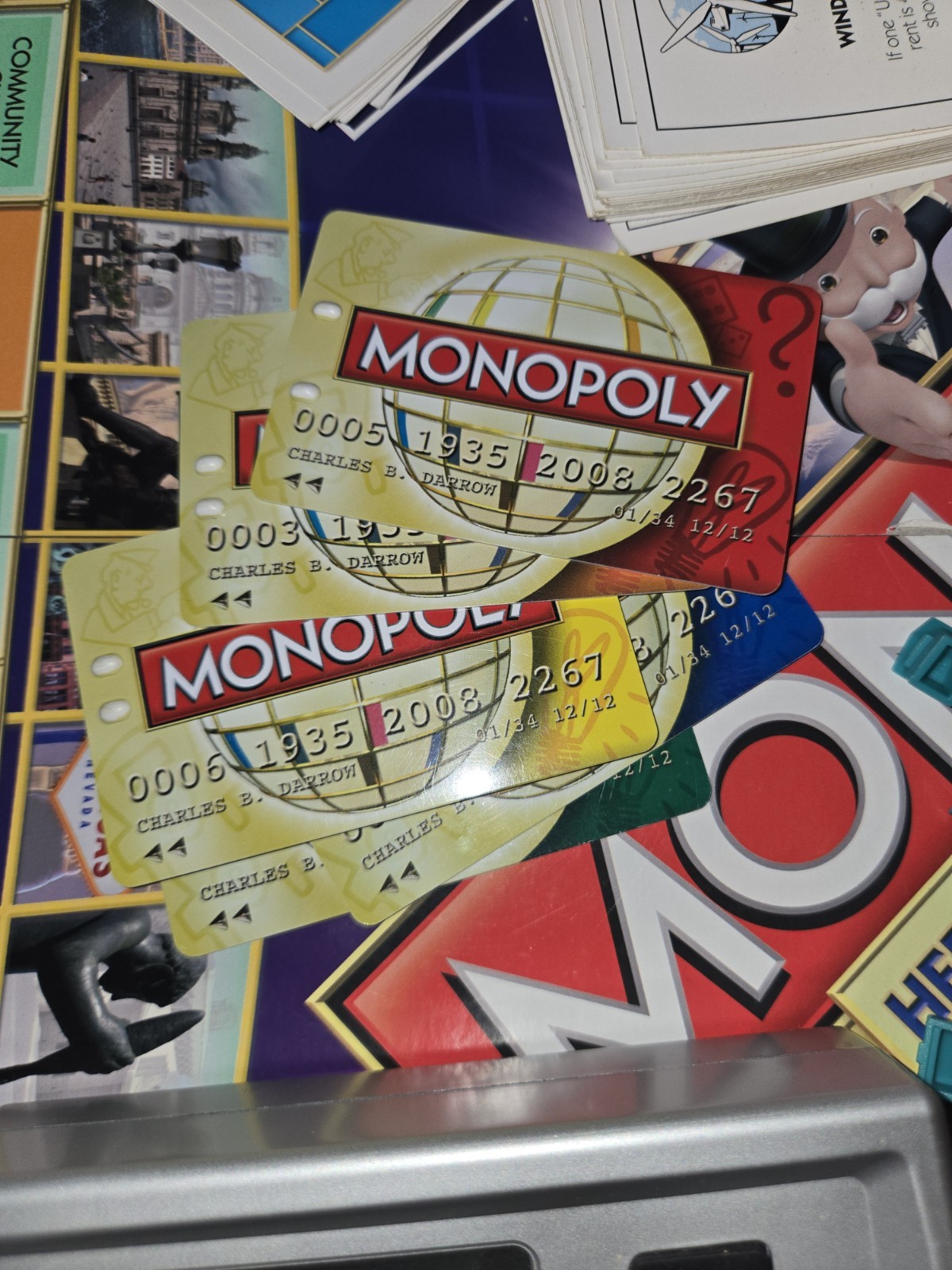 Monopoly Here & Now:The World Edition Board Game Electronic Banking Unit
