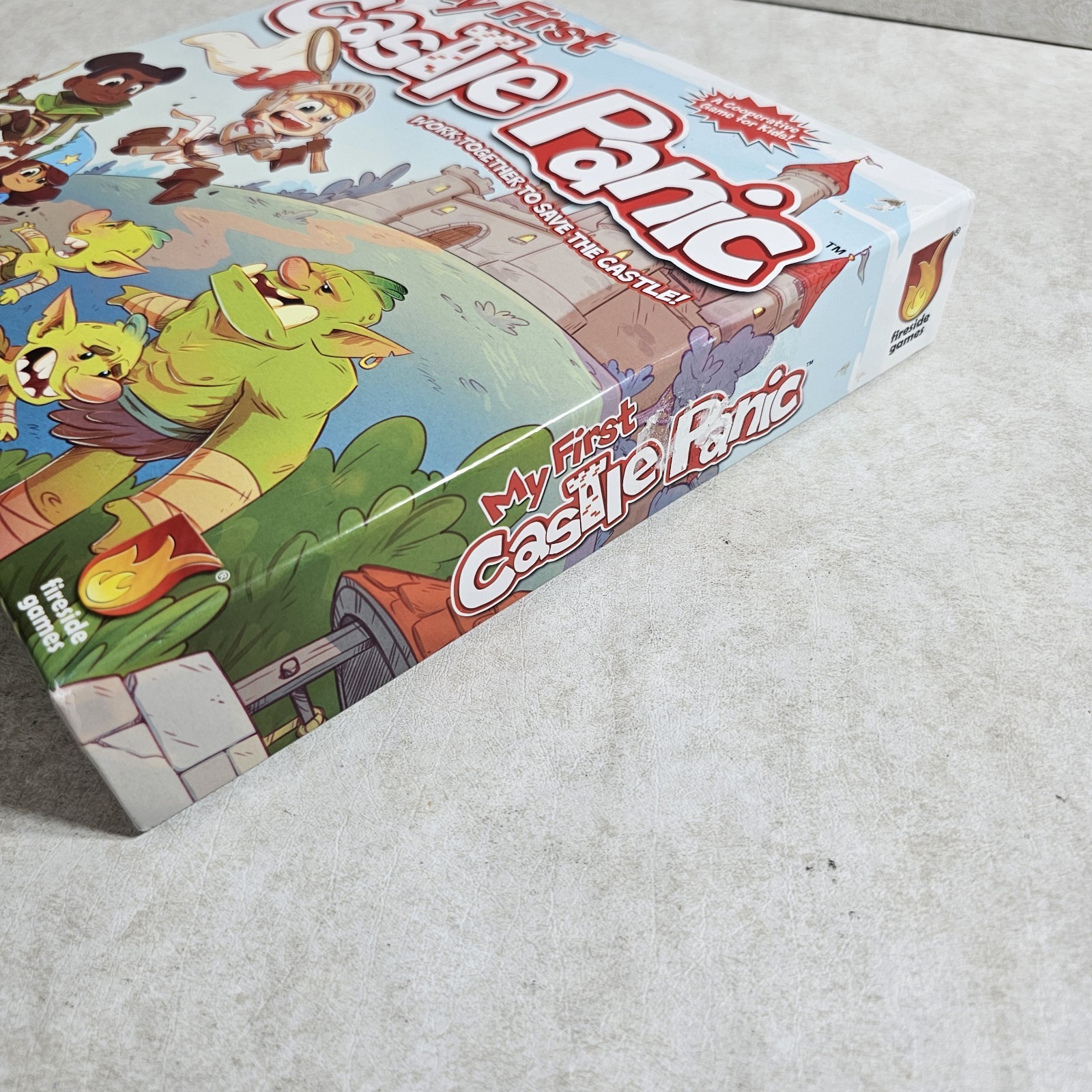 My First Castle Panic Age 4 and Up Fireside Games 2019 Board Game Complete