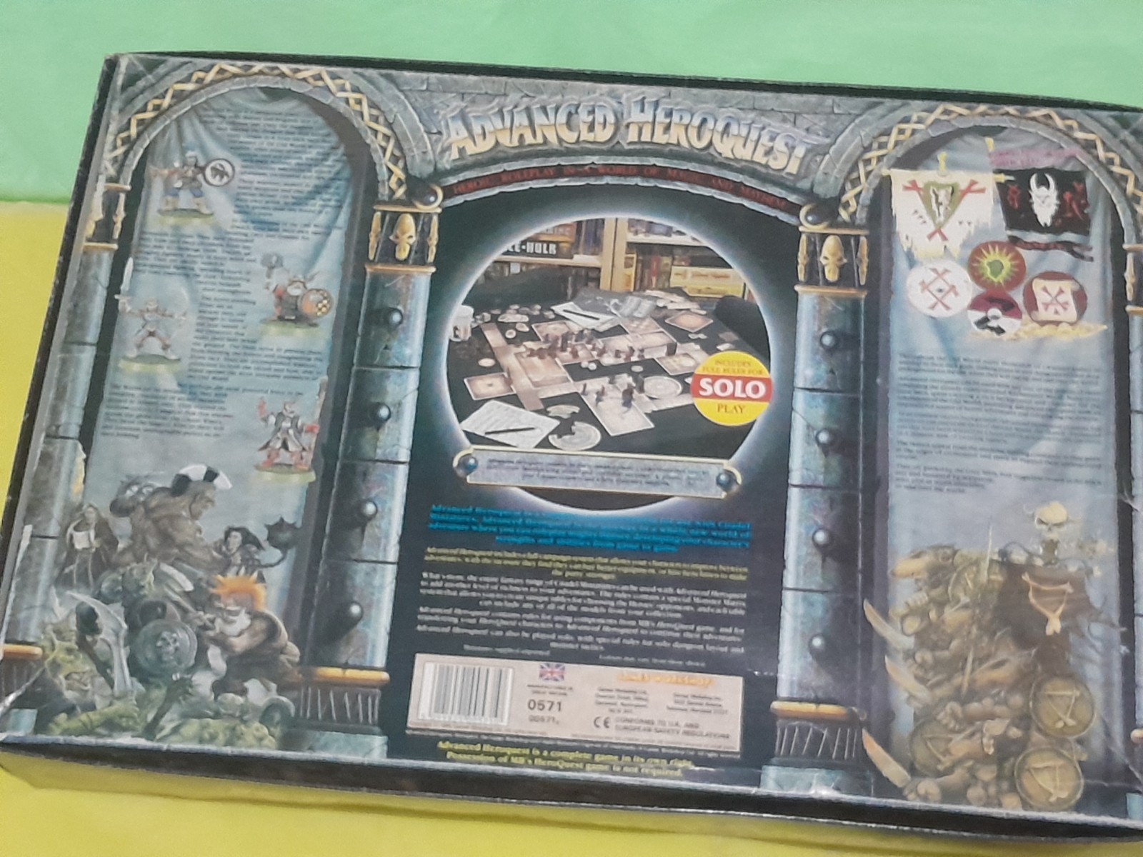 Advanced HeroQuest Games Workshop,EX-NM con,Vintage(OOP) 1990 COMPLETE-READ! 🔥
