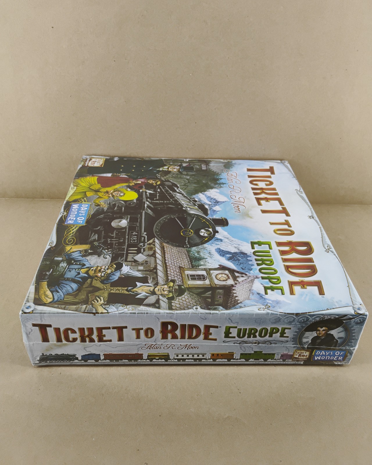 Ticket to Ride Europe Game Tunnels Ferries Train Stations Strategic New Sealed