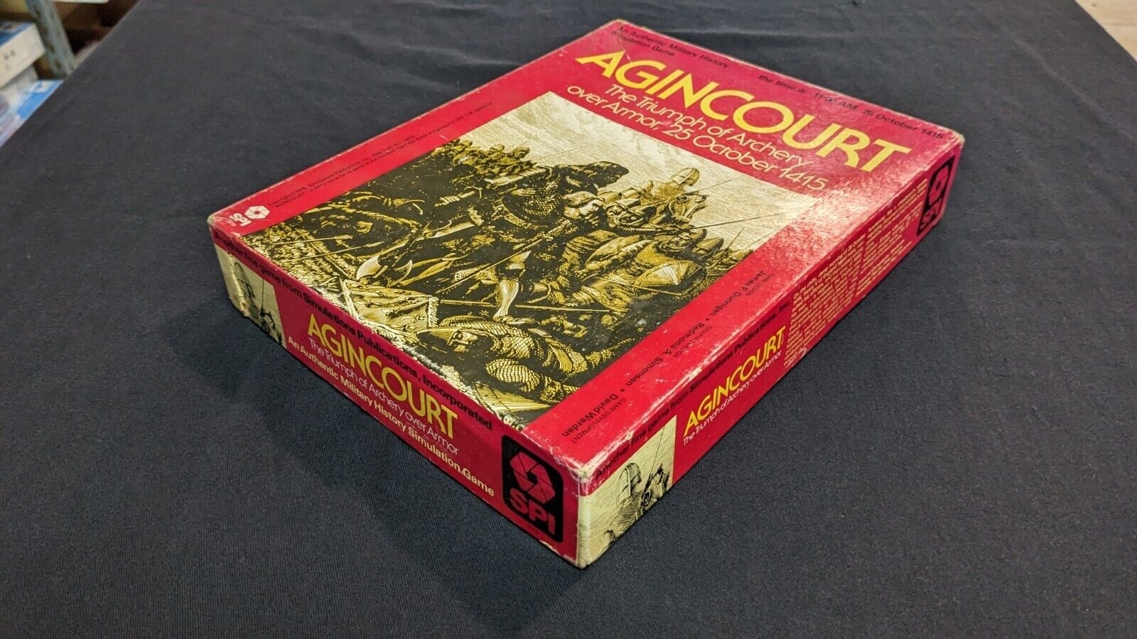 1978 SPI Agincourt Triumph of Archery over Armor, 25 October 1415