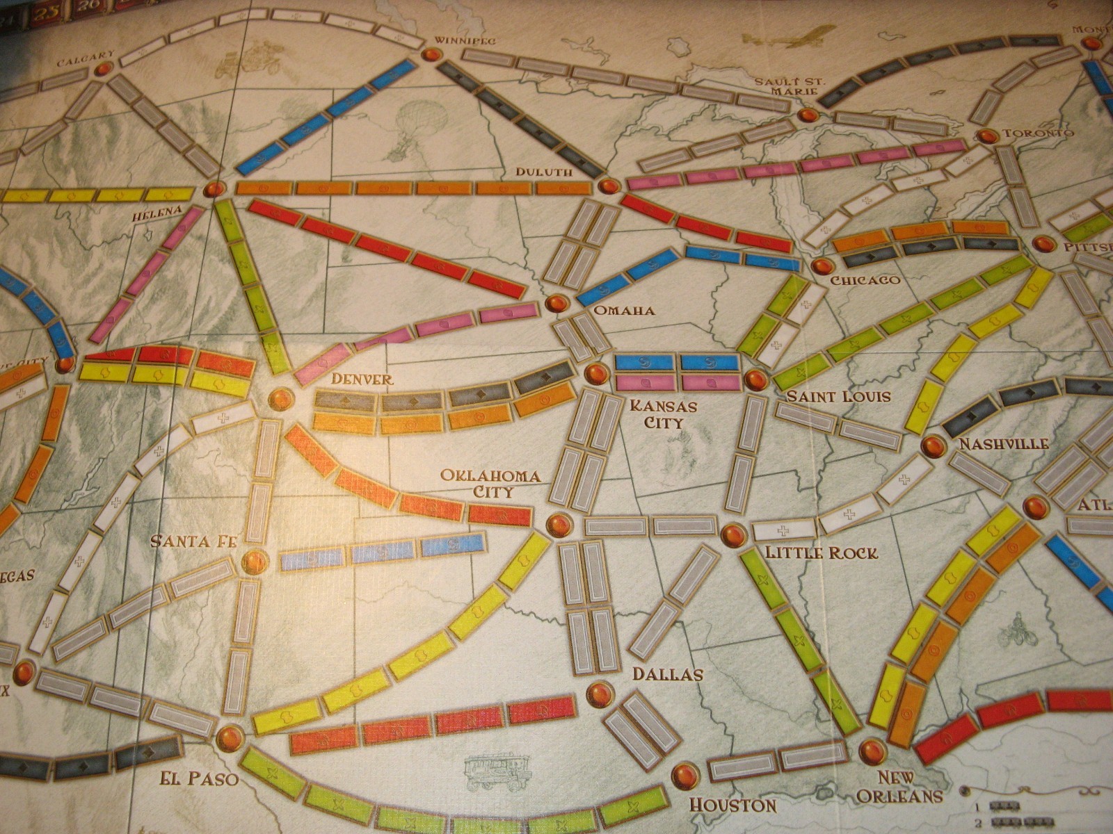 Ticket to Ride core base board game family kids Days of Wonder