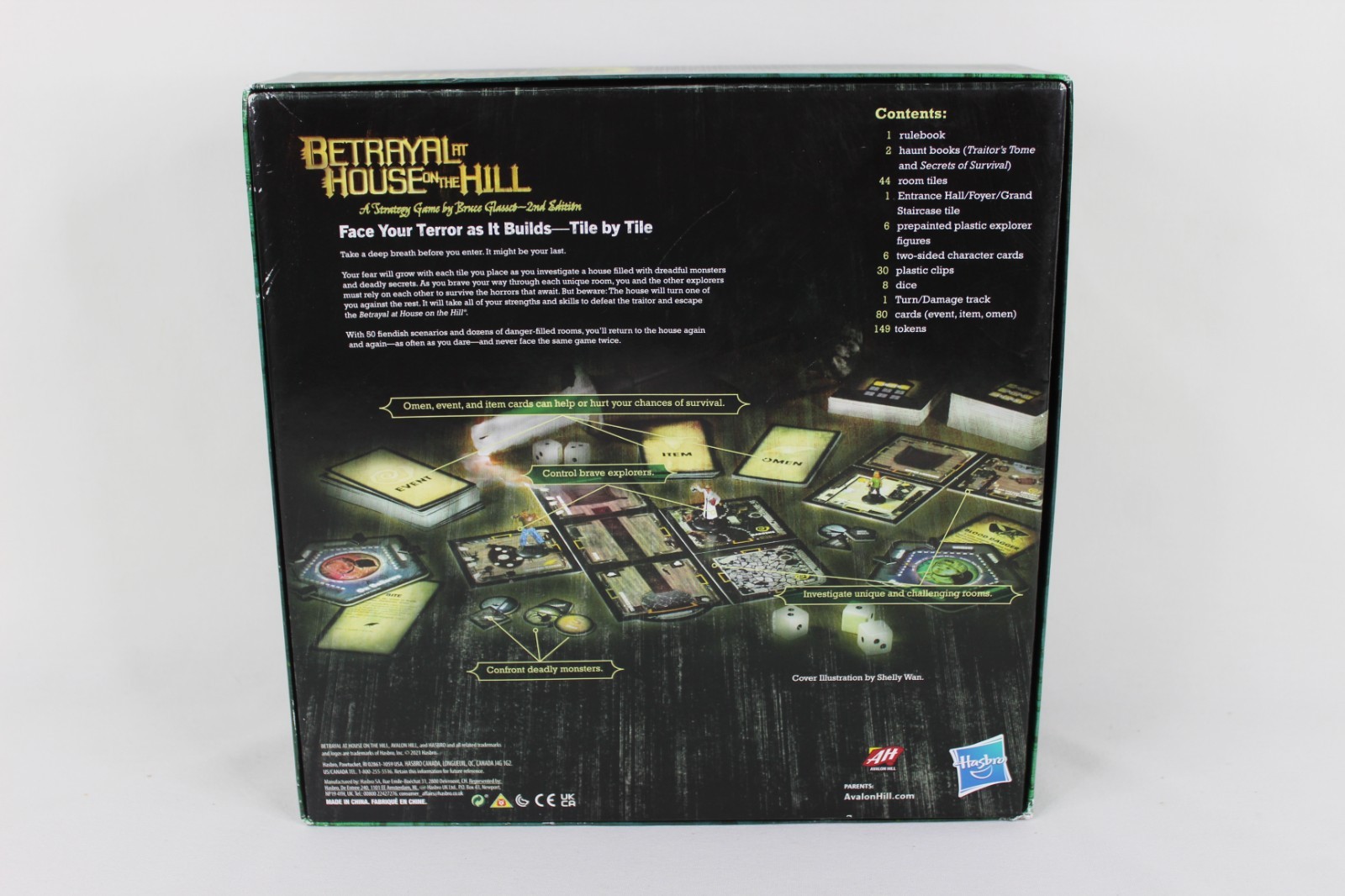 Betrayal at House on the Hill 2nd Edition Horror Board Game 2021 * New Open Box