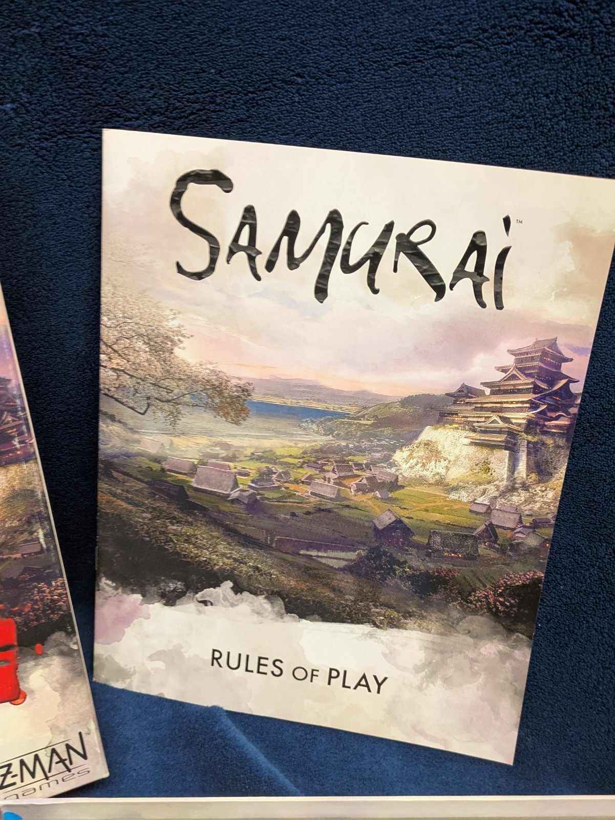 Reiner Knizia Samurai Board Game COMPLETE 2015 Z-Man Games Classic