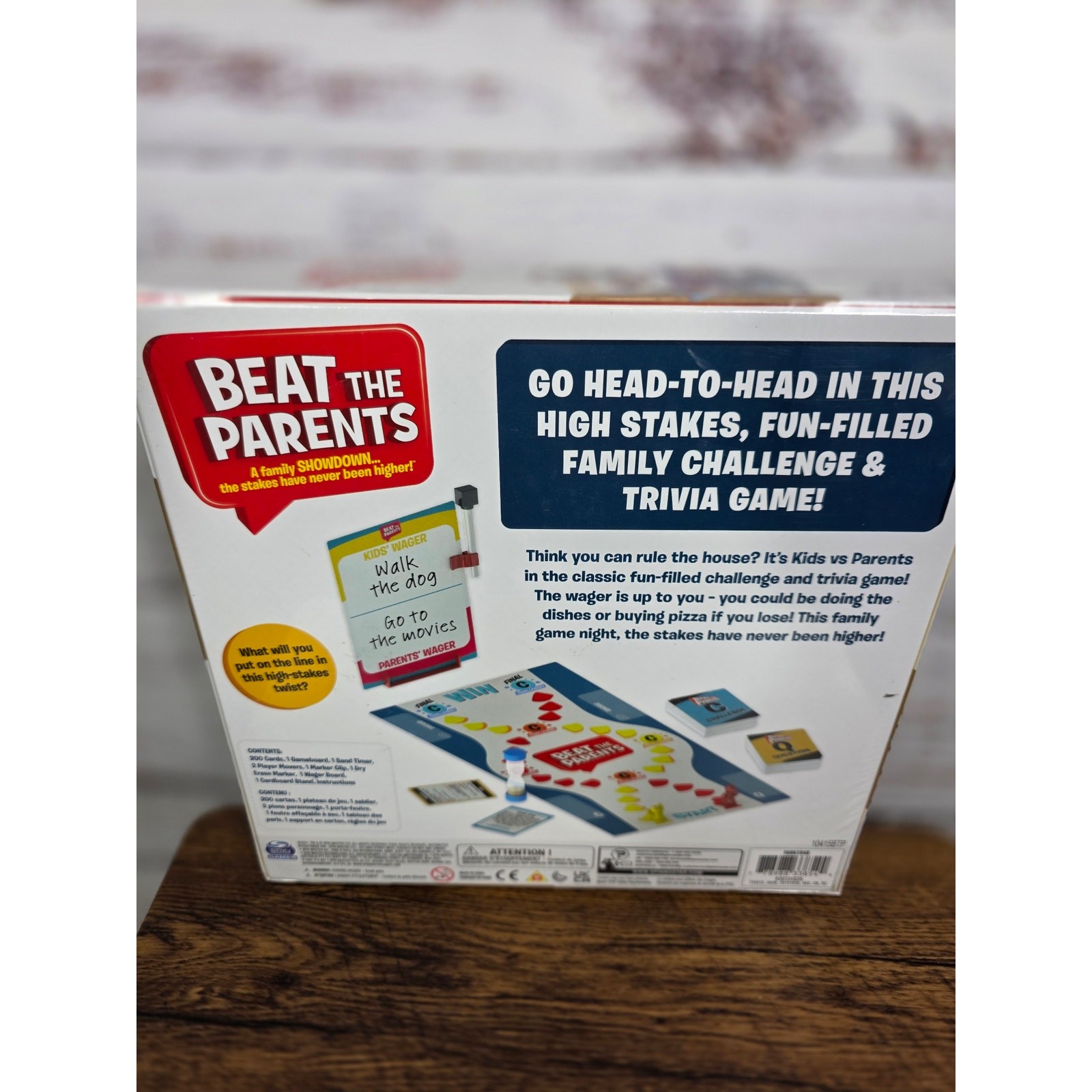 Beat The Parents Classis Family Trivia Game Kids Vs Parents New and Sealed
