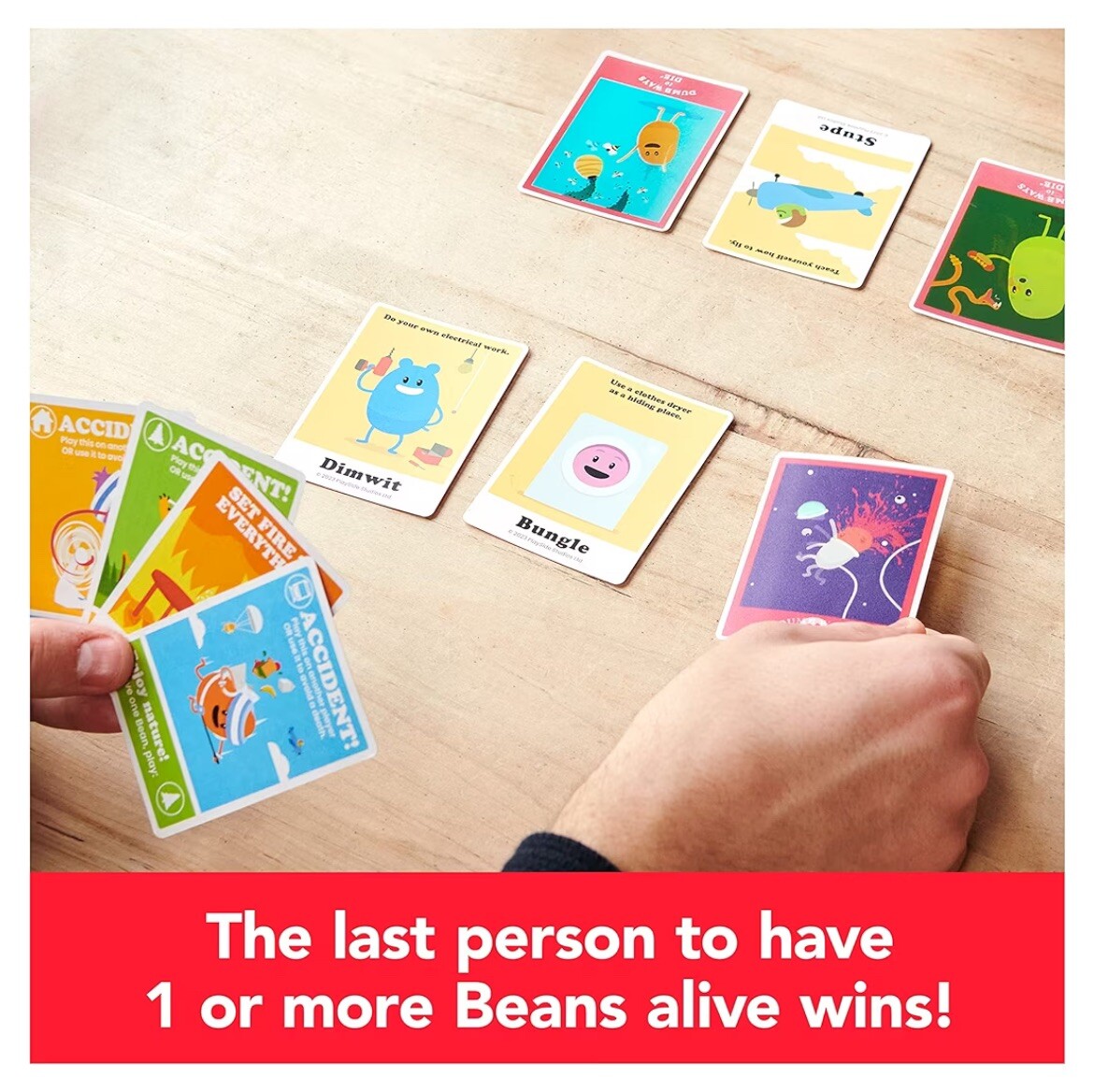 Dumb Ways to Die Card Game Based on The Viral Video Card Games for Adults |