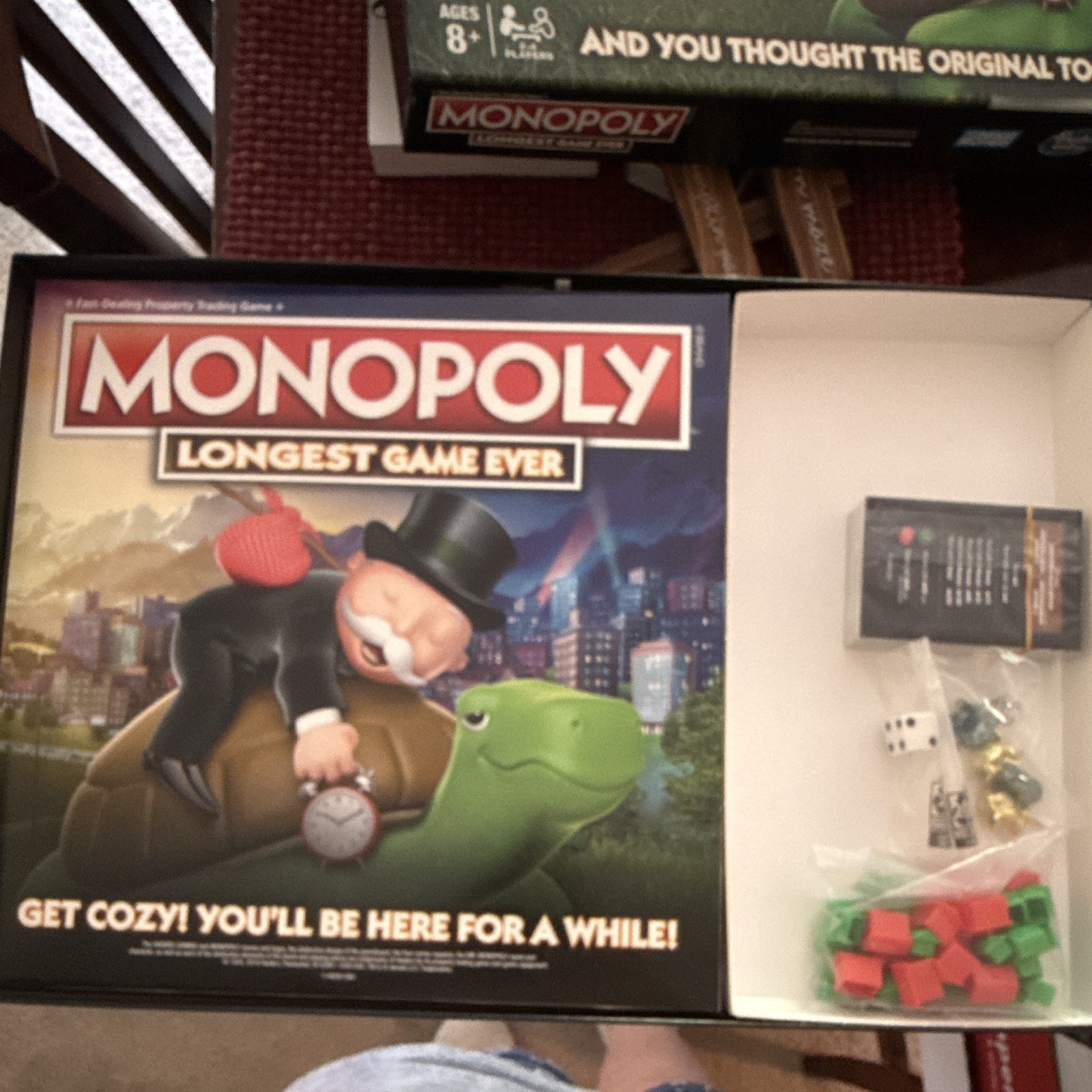 Hasbro Monopoly Longest Game Ever Board Game, Property Trading, 2+ Players, 8+