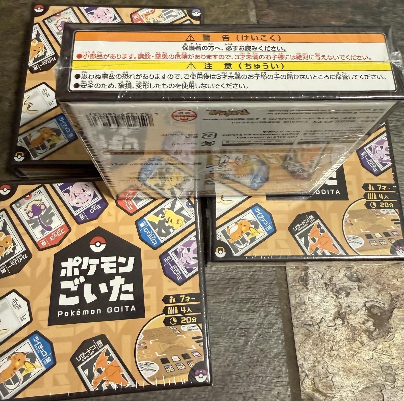 Pokemon Goita Board Game 【English instructions included】NEW SEALED