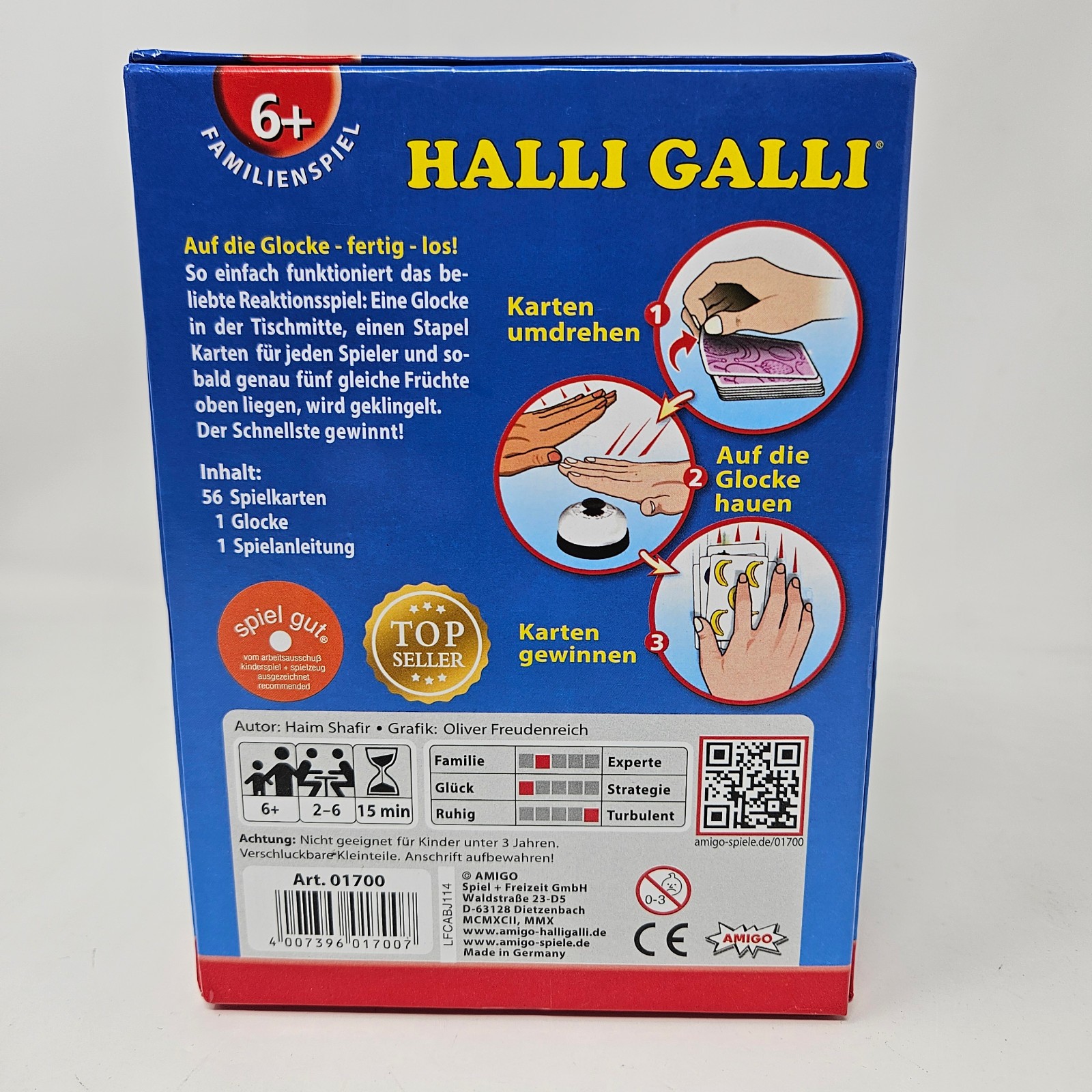 AMIGO Halli Galli Game New Open Box