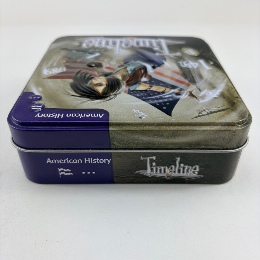 Timeline American History Card Game Asmodee Complete With Instructions