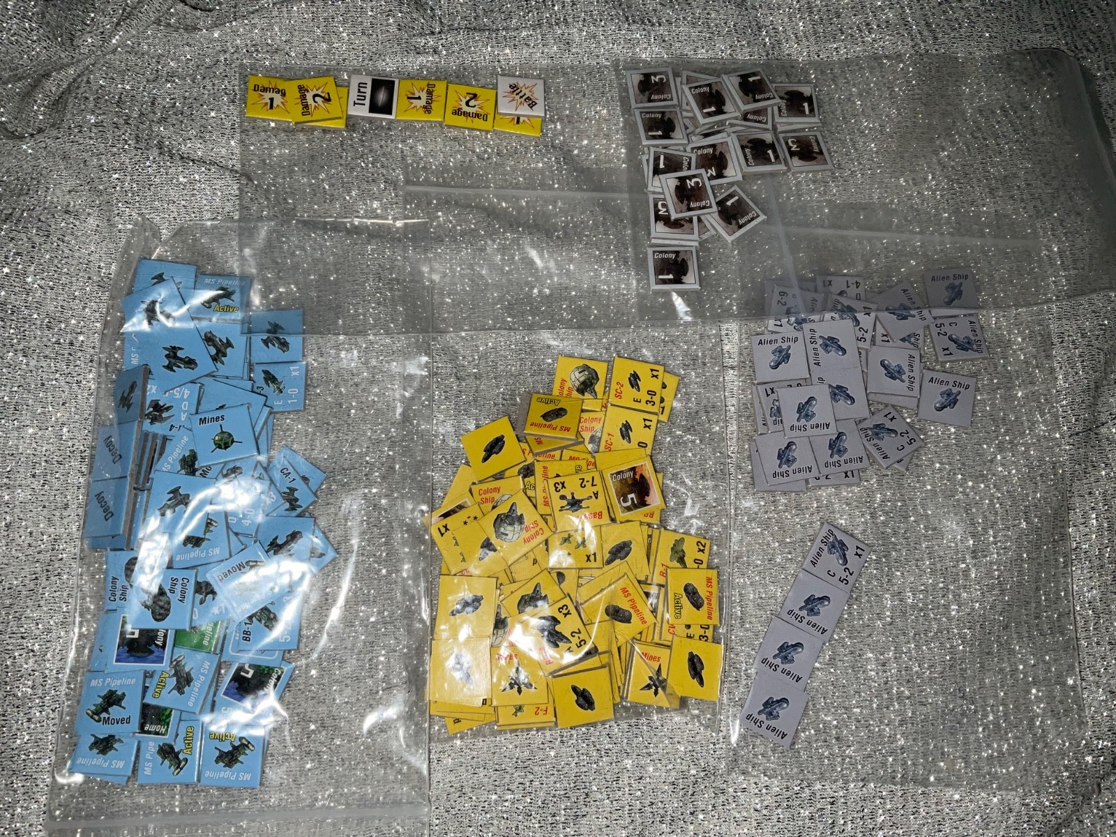 Space Empires 4X – GMT GAMES – DICE MISSING – See Pics Good Cond Incomplete