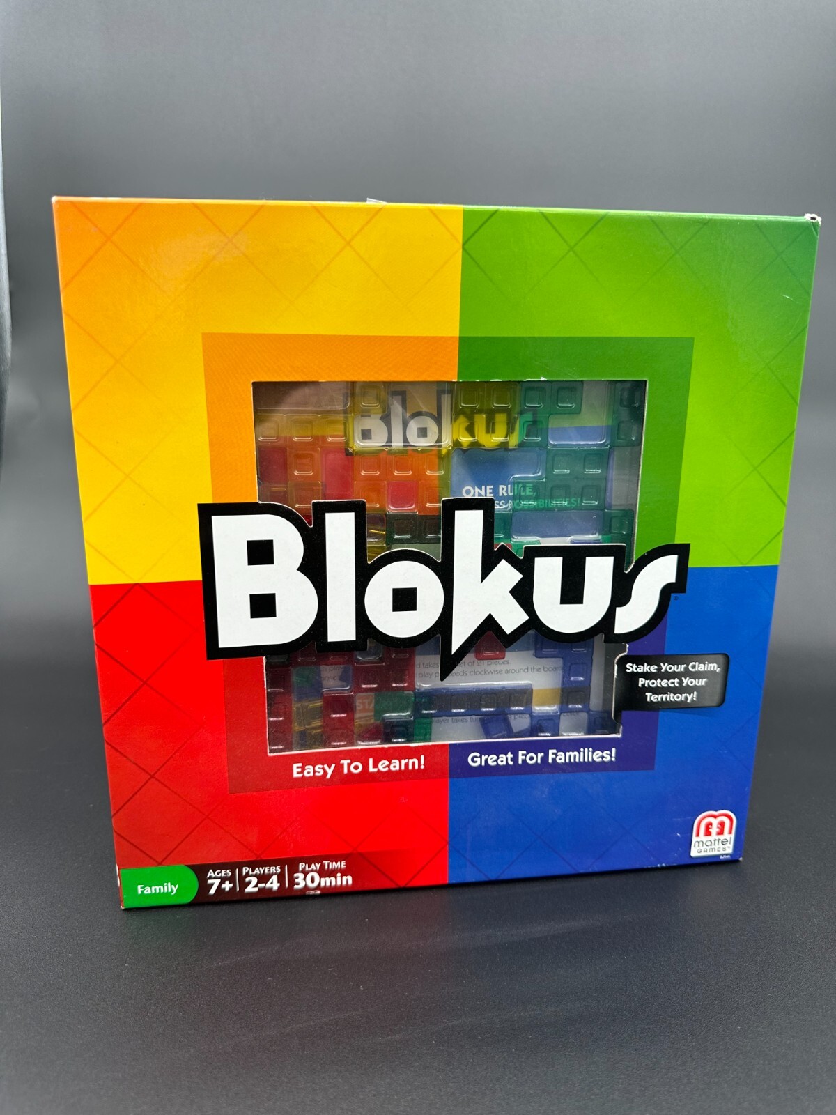 Mattel 2013 BLOKUS Educational Strategy Game – Smaller Version – COMPLETE