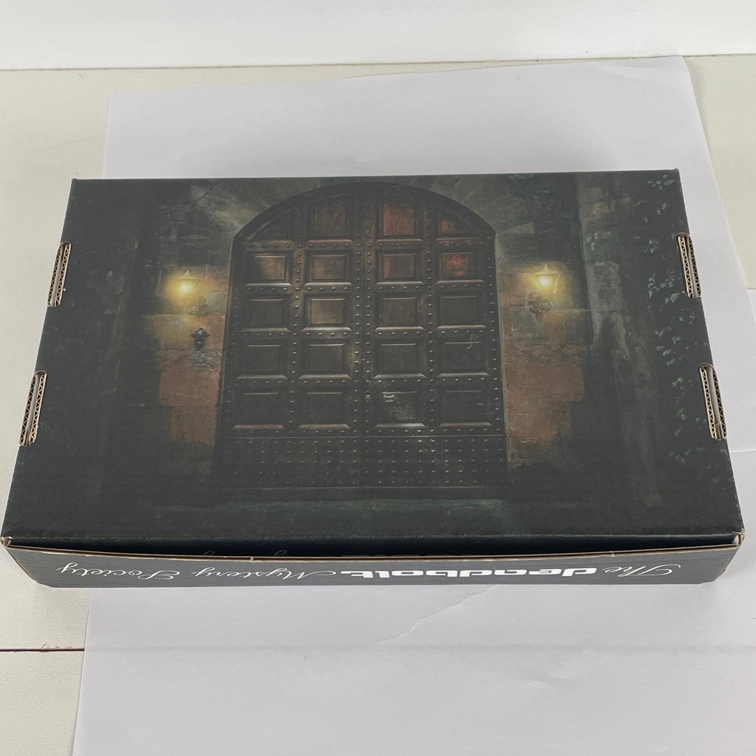 Night at the Castle The Deadbolt Mystery Society Board Game Detective Game