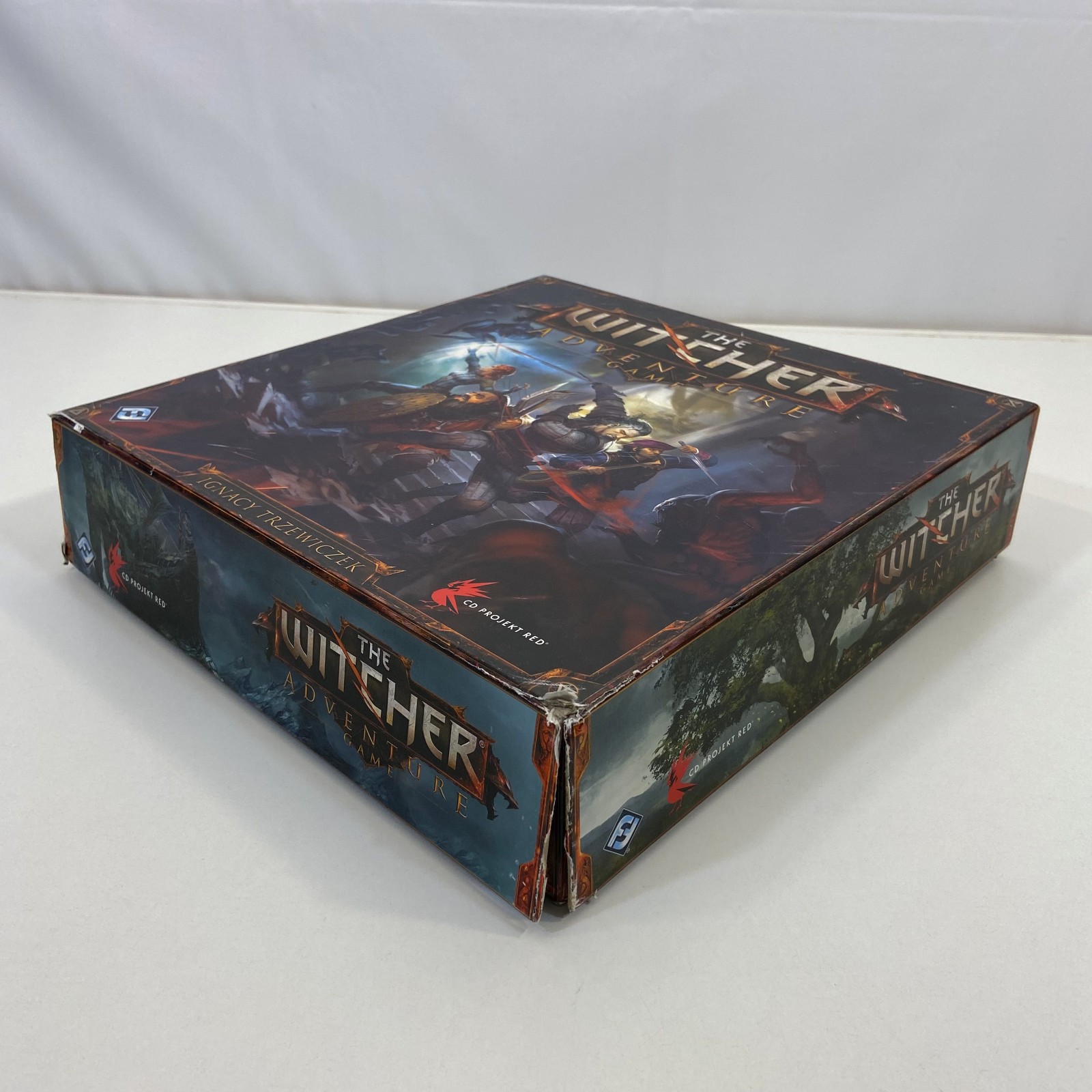 Witcher Adventure Game CD Projekt Red 2014 Board Game BROKEN BOX Fantasy Flight