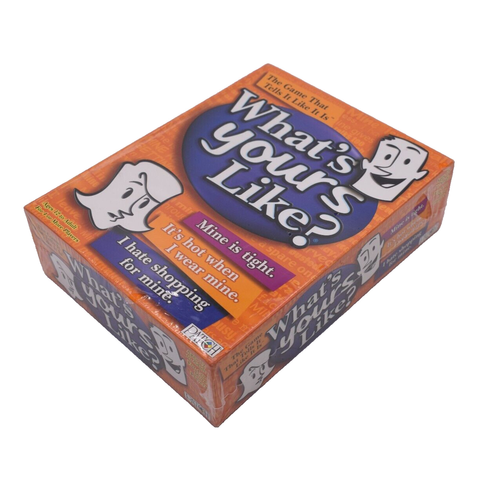 What’s Yours Like? – The Party Game That Tells It Like It Is! SEALED