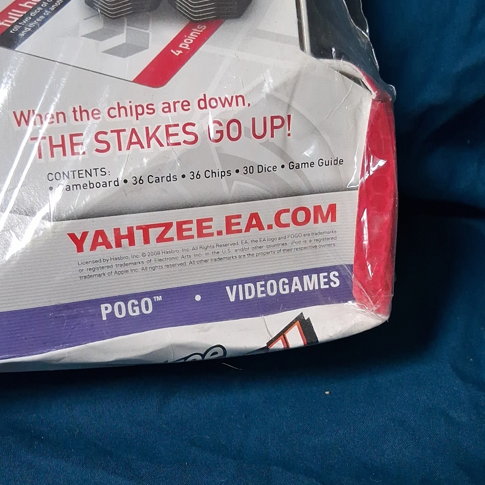 Parker Brothers Yahtzee Free for All Dice Game 2-6 Players 8+ 2008