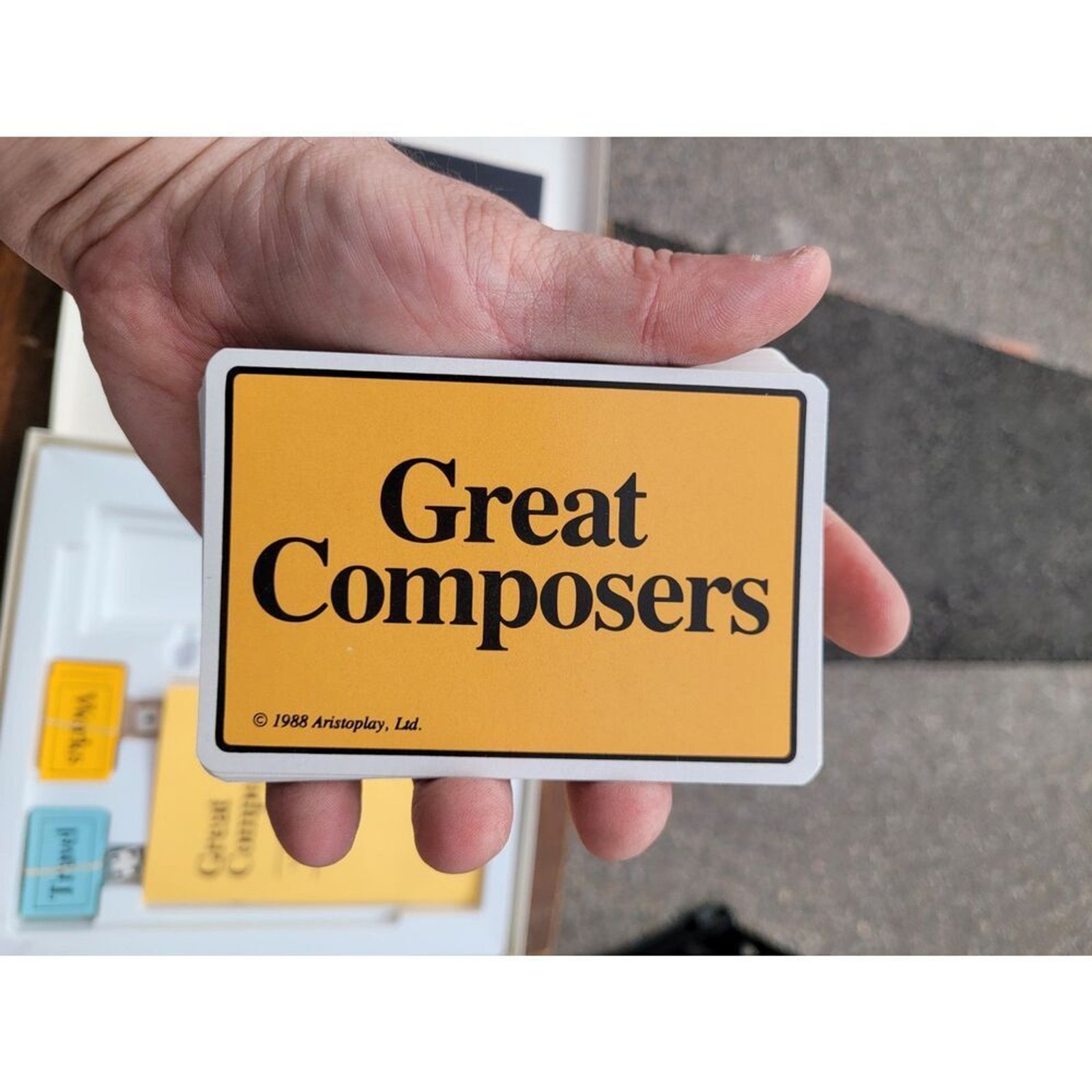 Vintage The Game of Great Composers Board Game – Aristoplay Educational