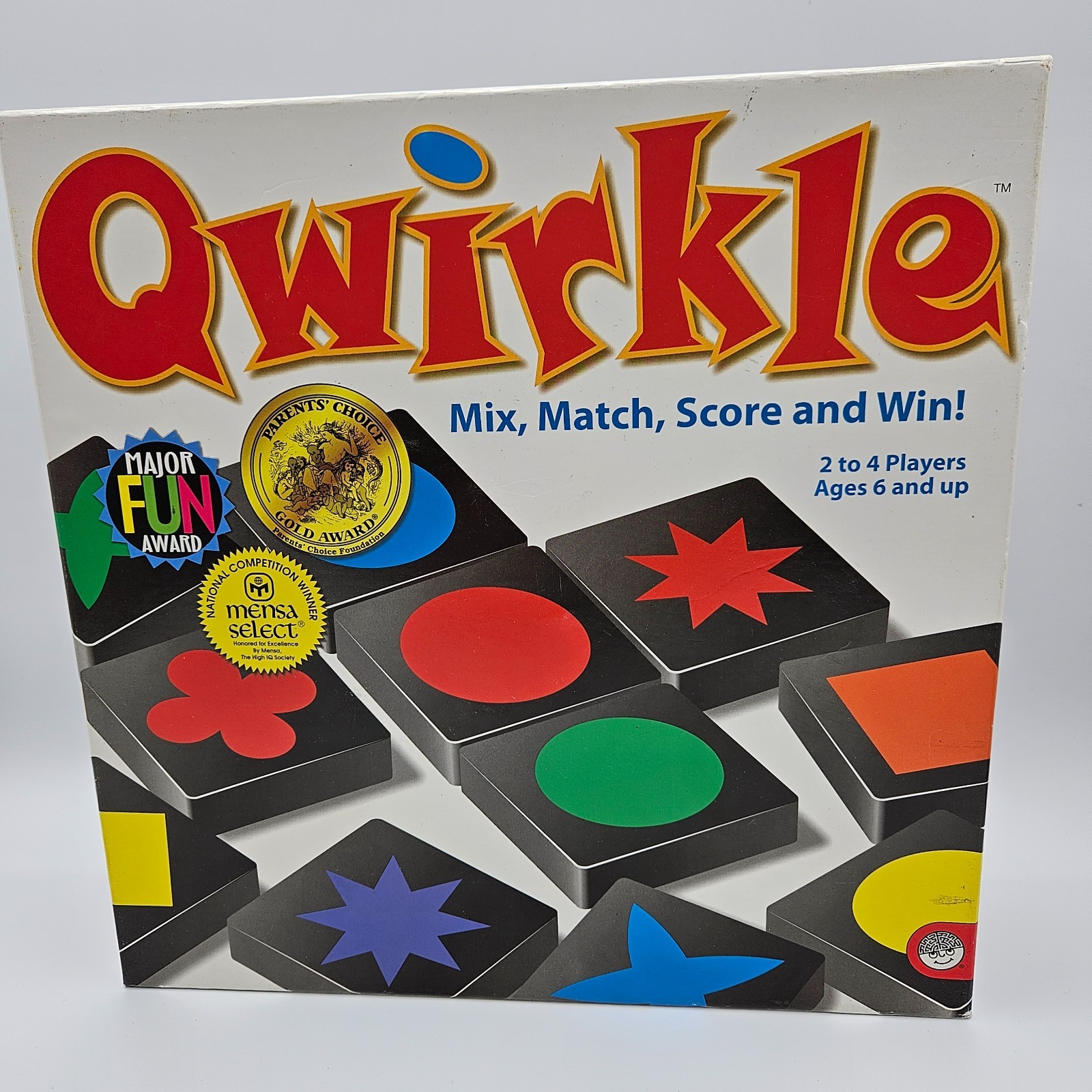 QWIRKLE Board Tile Game 100% COMPLETE 2010 MENSA Select AWARD WINNER