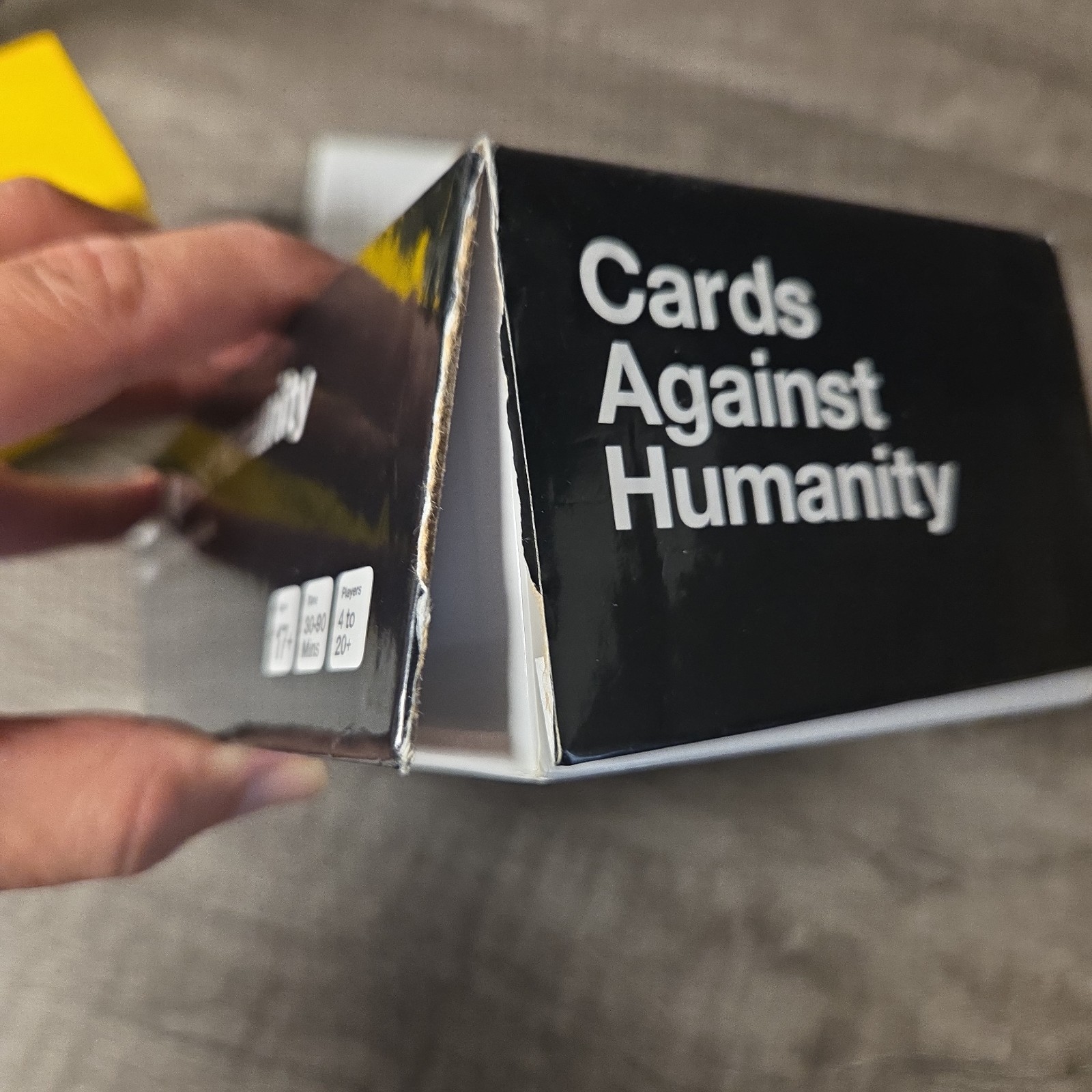 5 party games lot – Cards Against Humanity Catan dice Cinephile Battle of Sexes