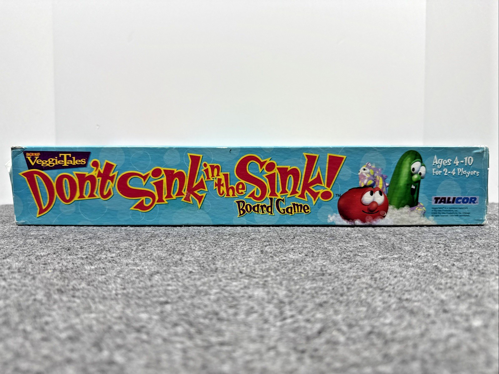 Vintage 1999 VeggieTales Don’t Sink in the Sink Game by Talicor 100% Complete