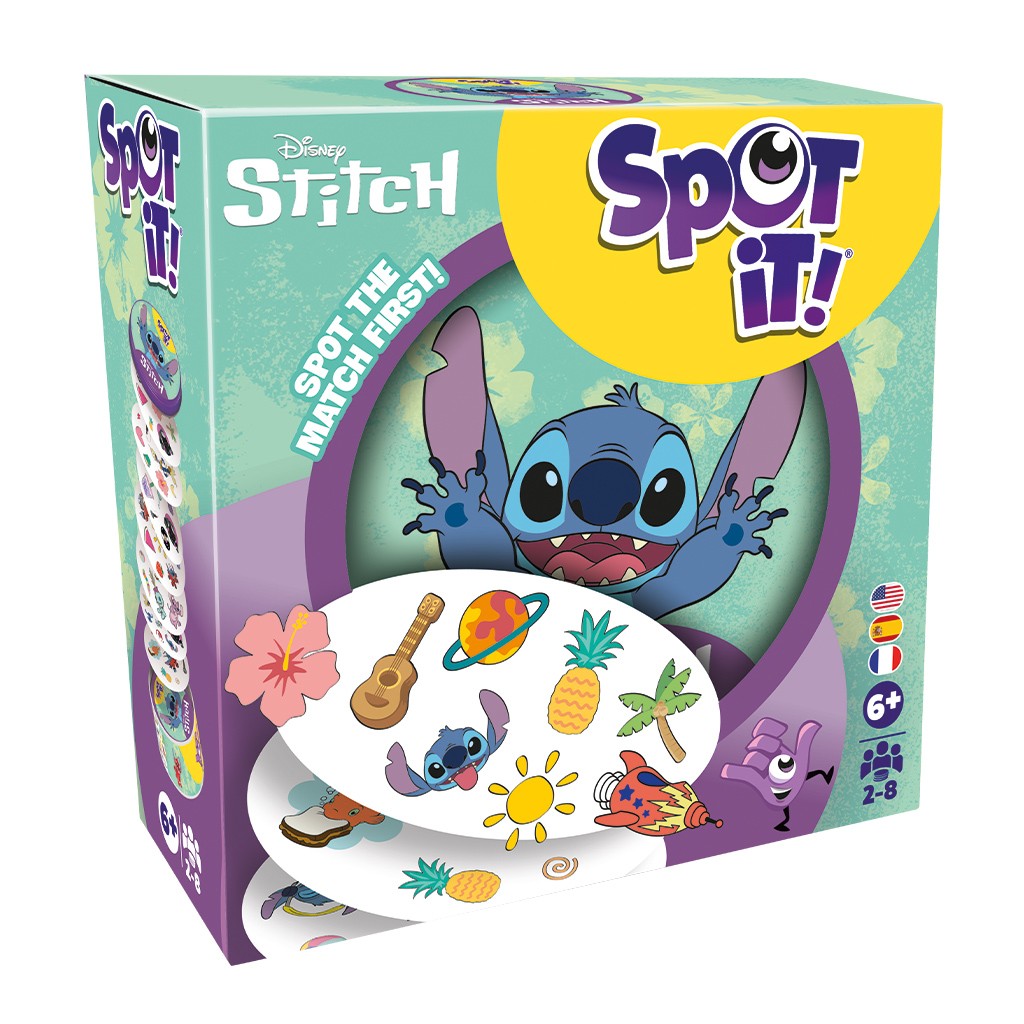 Zygomatic: Spot It!: Lilo and Stitch – Card Game